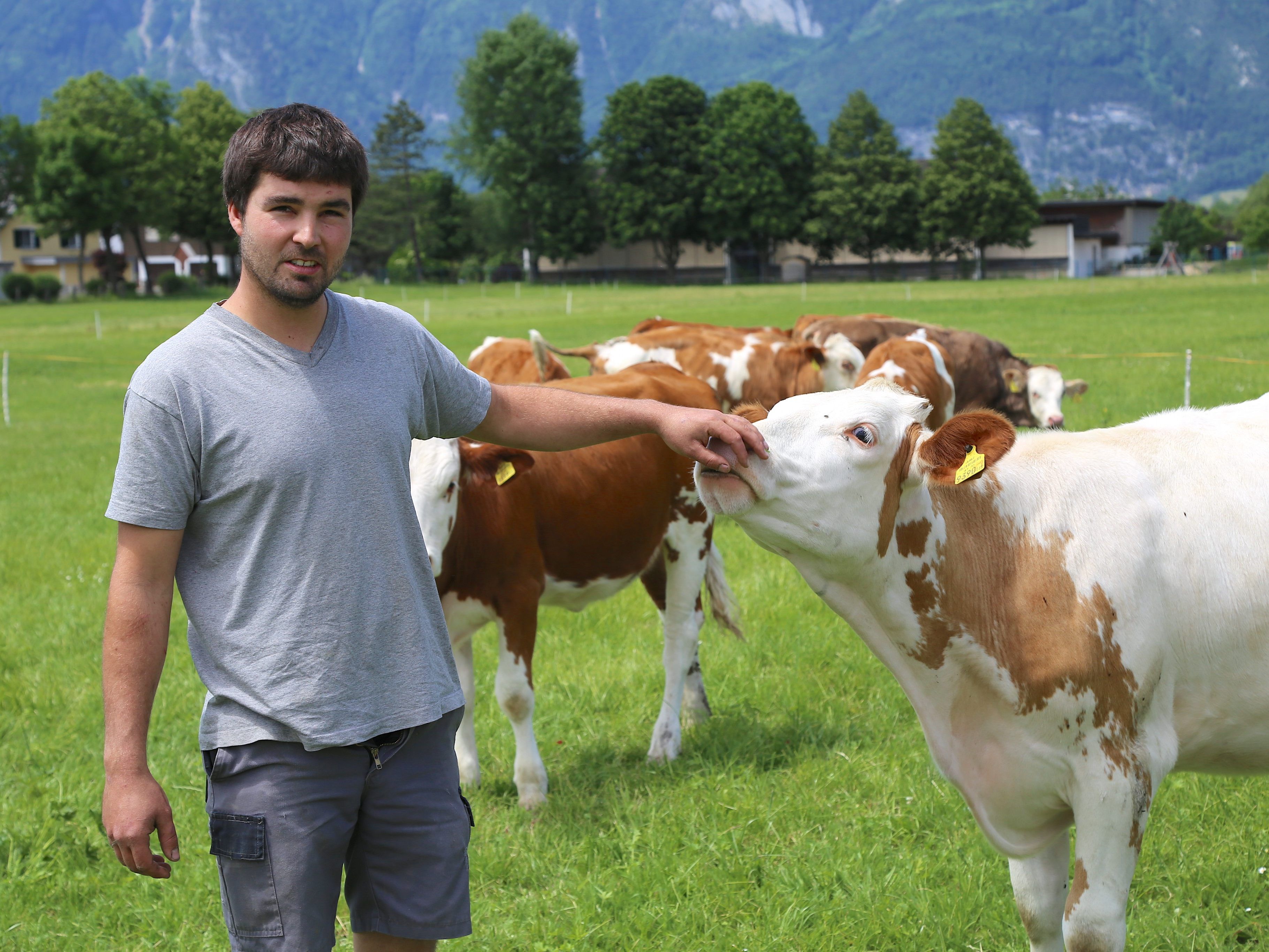 Im Gespräch mit Lukas Enzenhofer ist die Liebe zu Landwirtschaft spürbar. Im Gespräch mit Lukas Enzenhofer ist die Liebe zu Landwirtschaft spürbar.