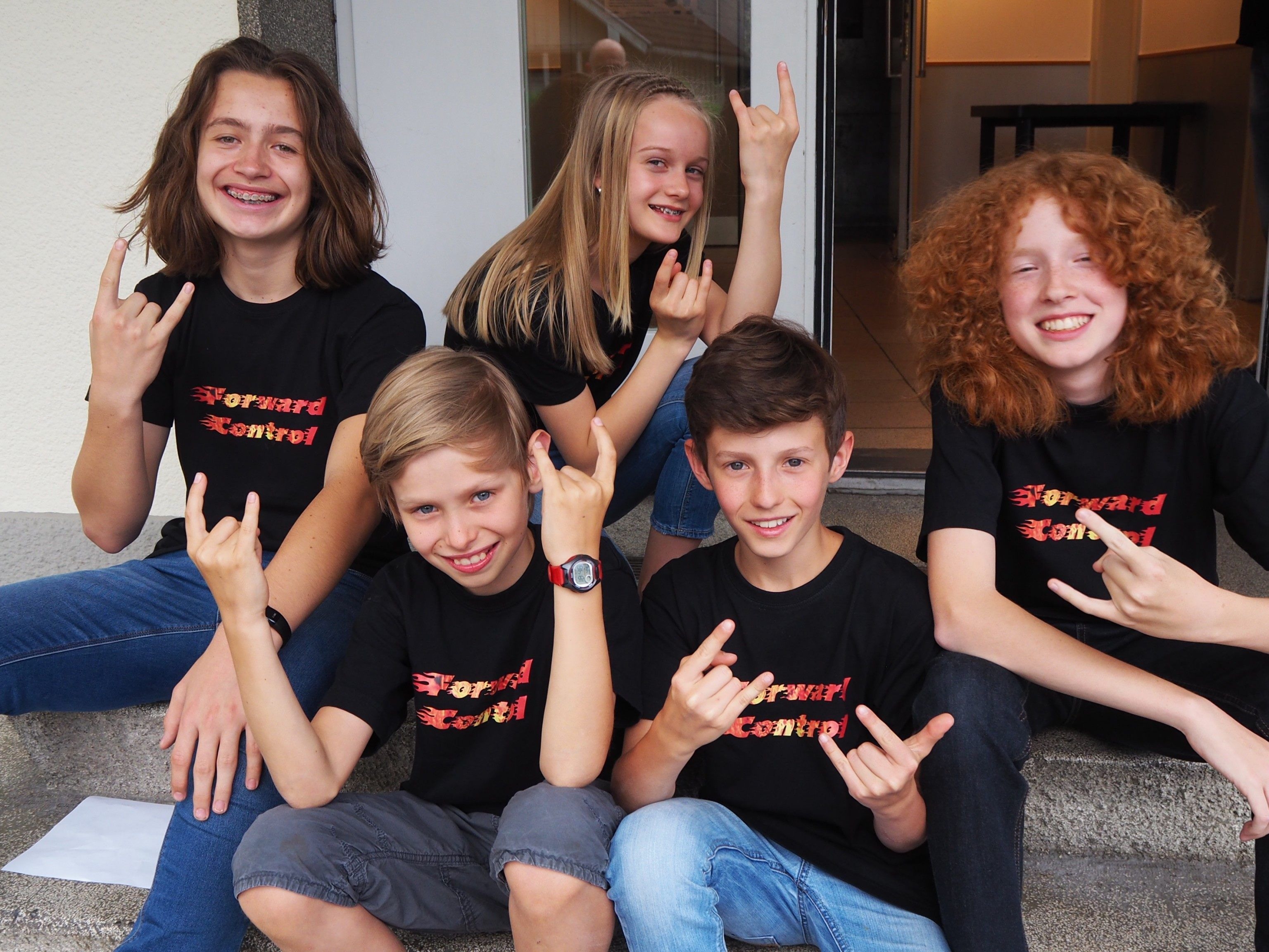 Neun junge Band standen auf der Bühne des Alten Kinos Neun junge Band standen auf der Bühne des Alten Kinos