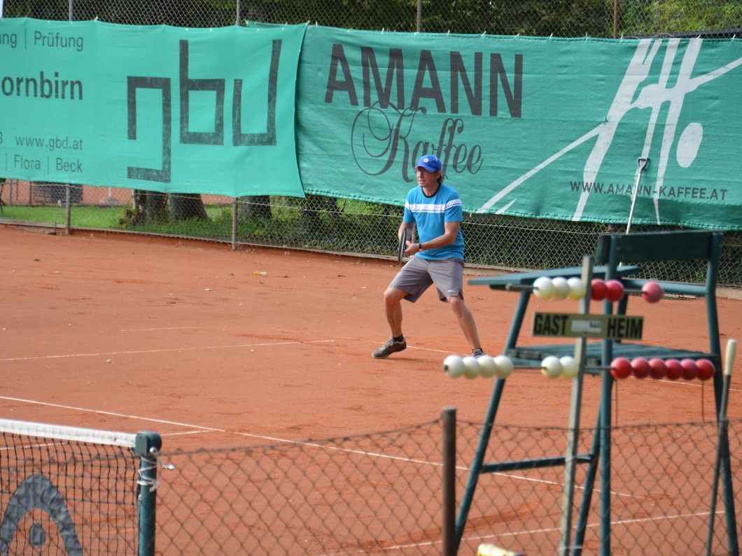 Sommercup-Duell im TC Dornbirn