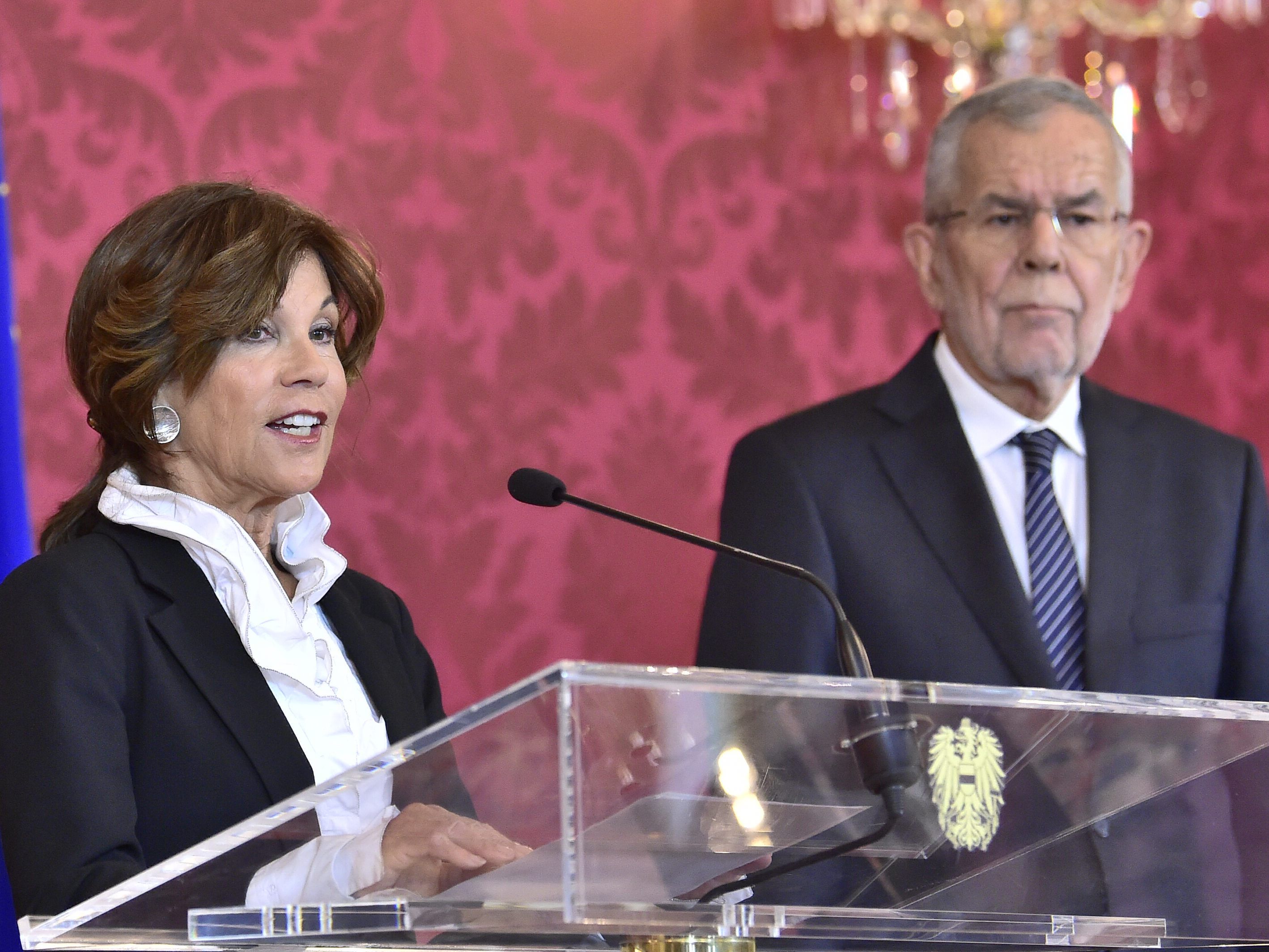 Neue Bundeskanzlerin von Österreich