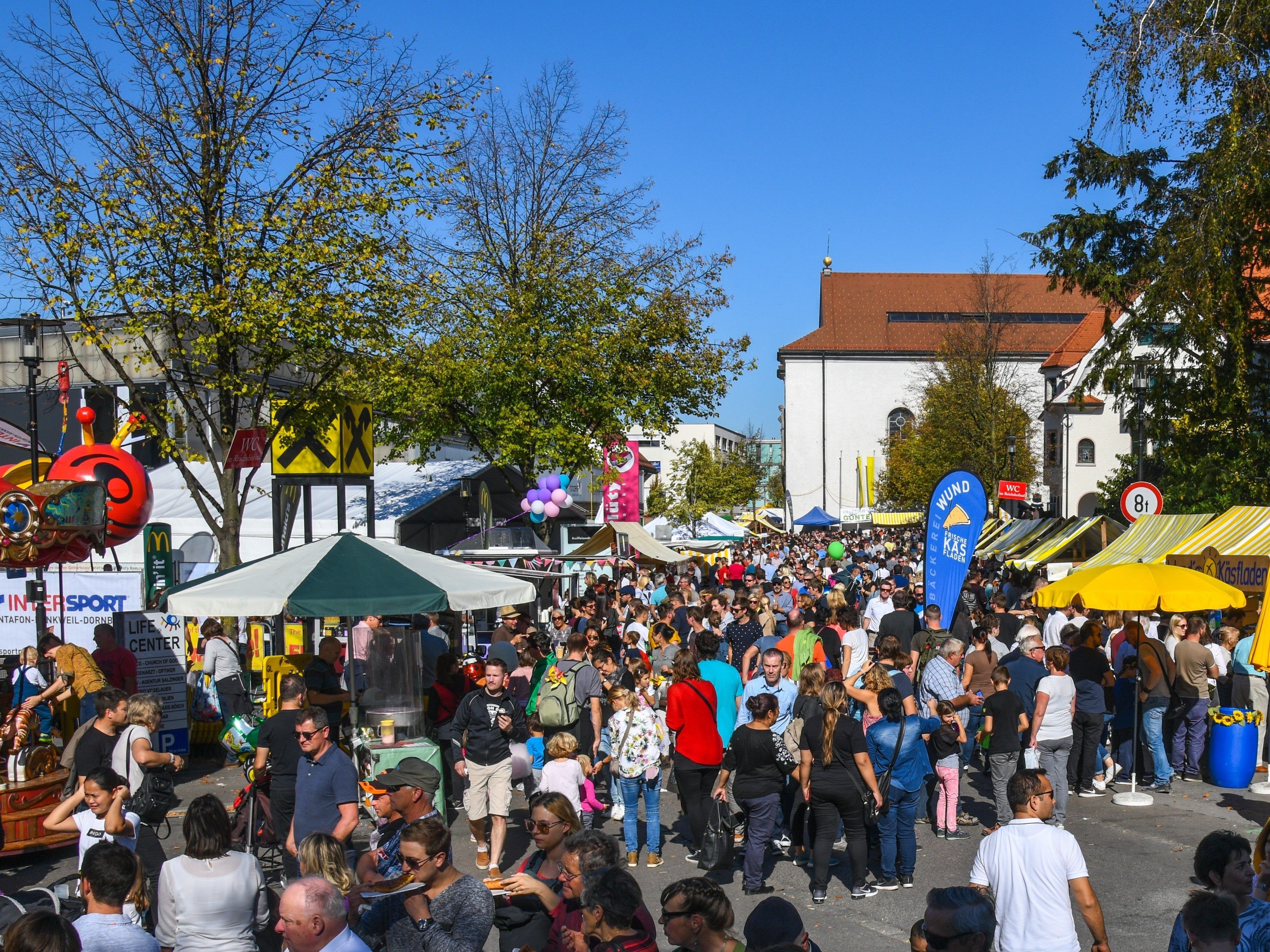 Kilbi als größtes Volksfest Vorarlbergs