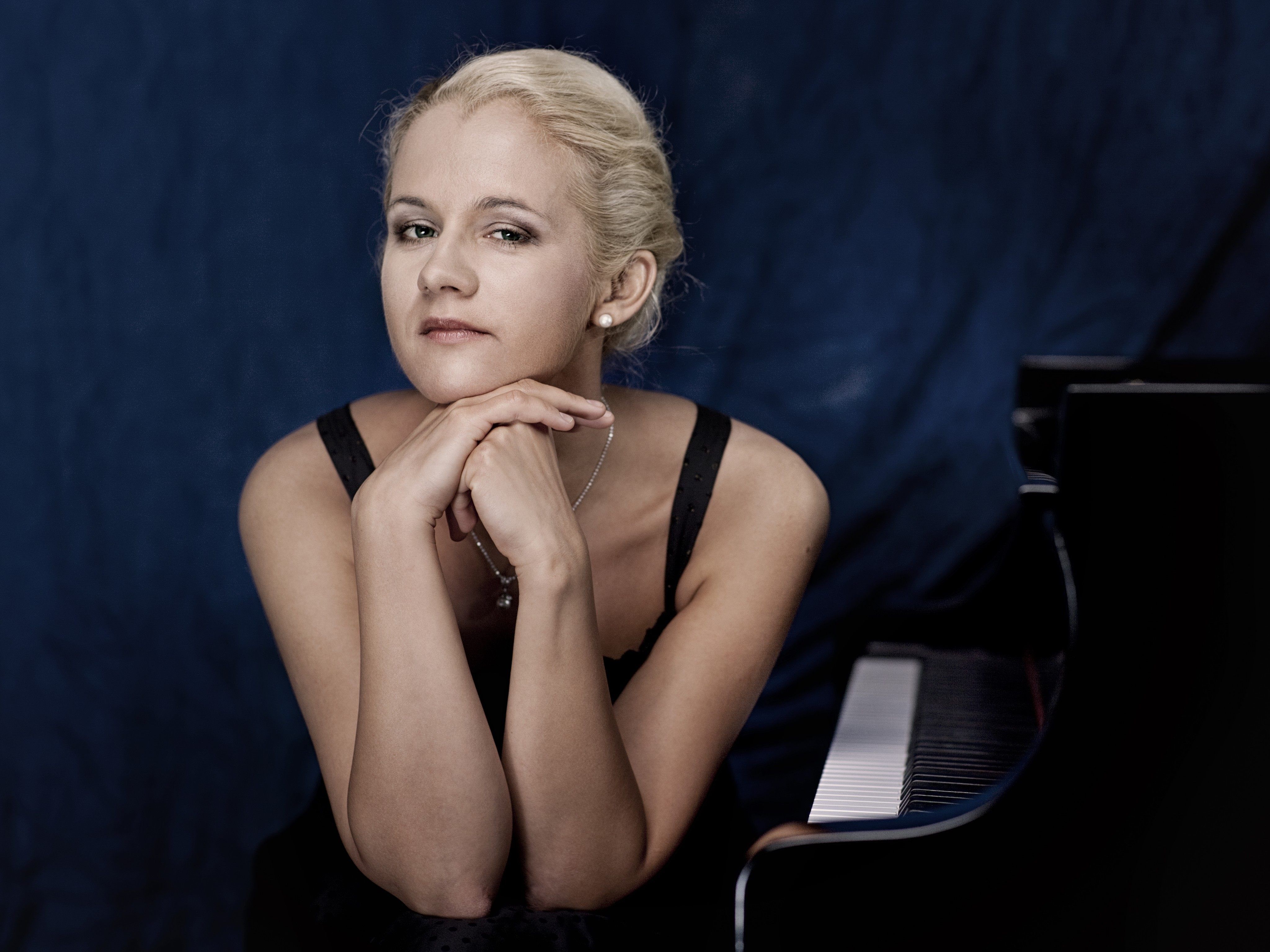 Die polnische Meisterpianistin Aleksandra Mikulska spielte im Pförtnerhaus. Die polnische Meisterpianistin Aleksandra Mikulska spielte im Pförtnerhaus.