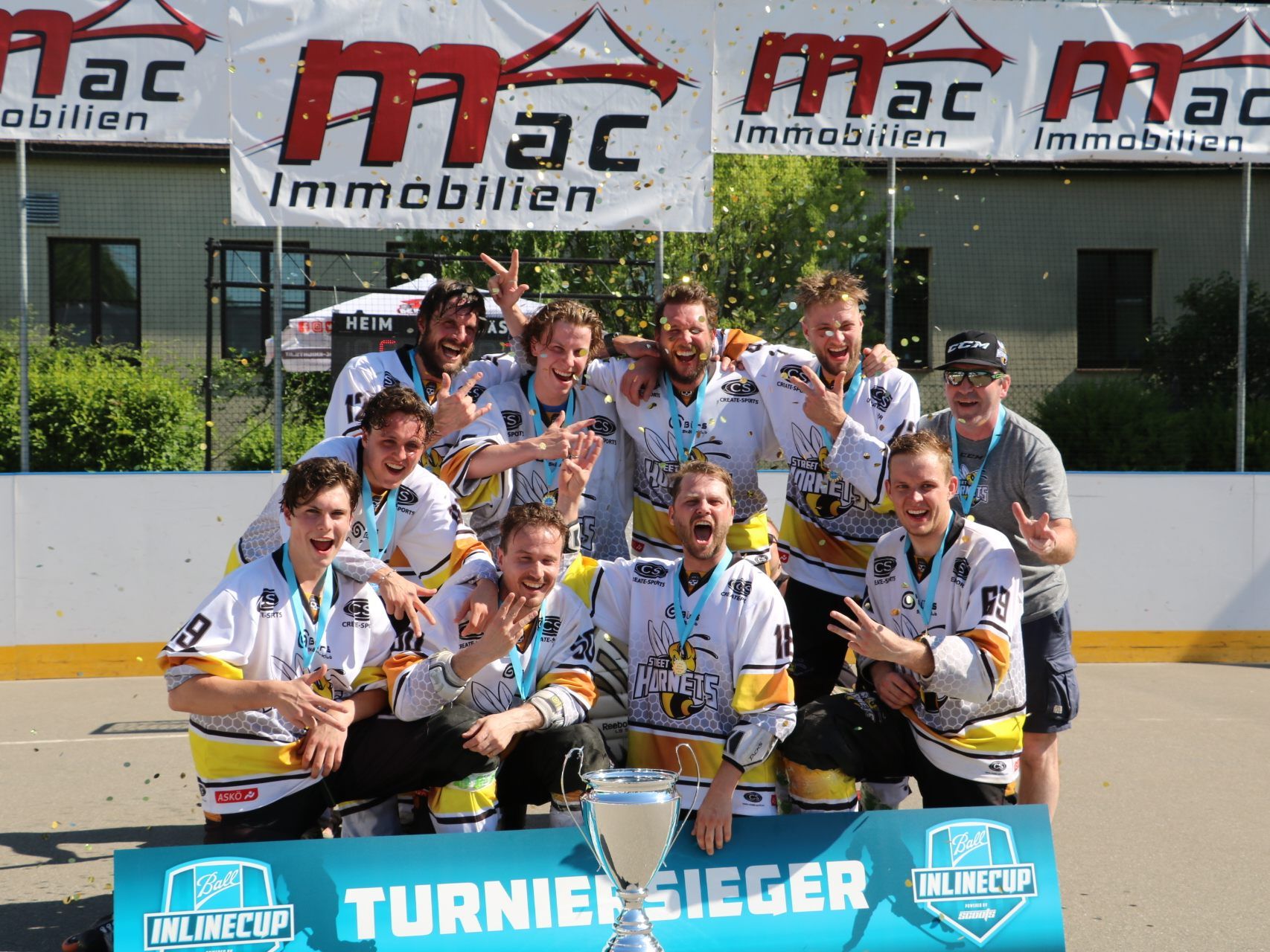 Die Street Hornets holten zum dritten Mal den Titel beim Inline Cup Die Street Hornets holten zum dritten Mal den Titel beim Inline Cup