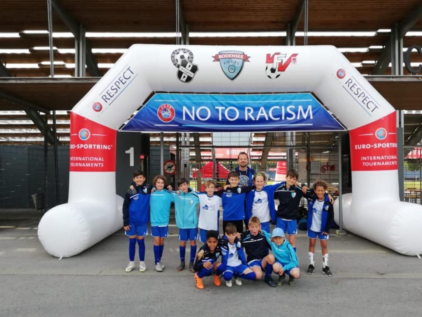 Das Koblacher U11  Team beim Bodenseepokal