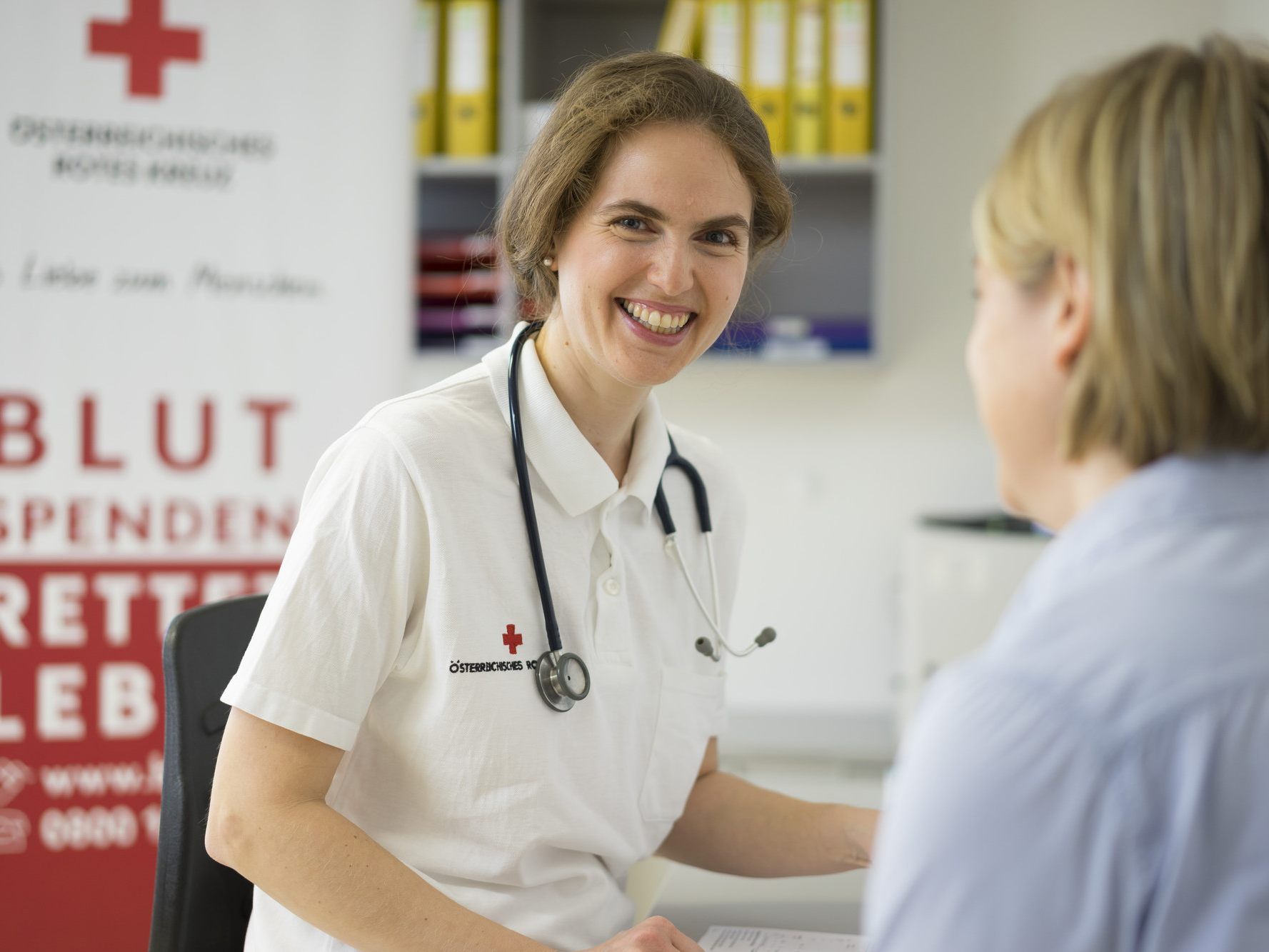 Blutspenden rettet Leben. Blutspenden rettet Leben.