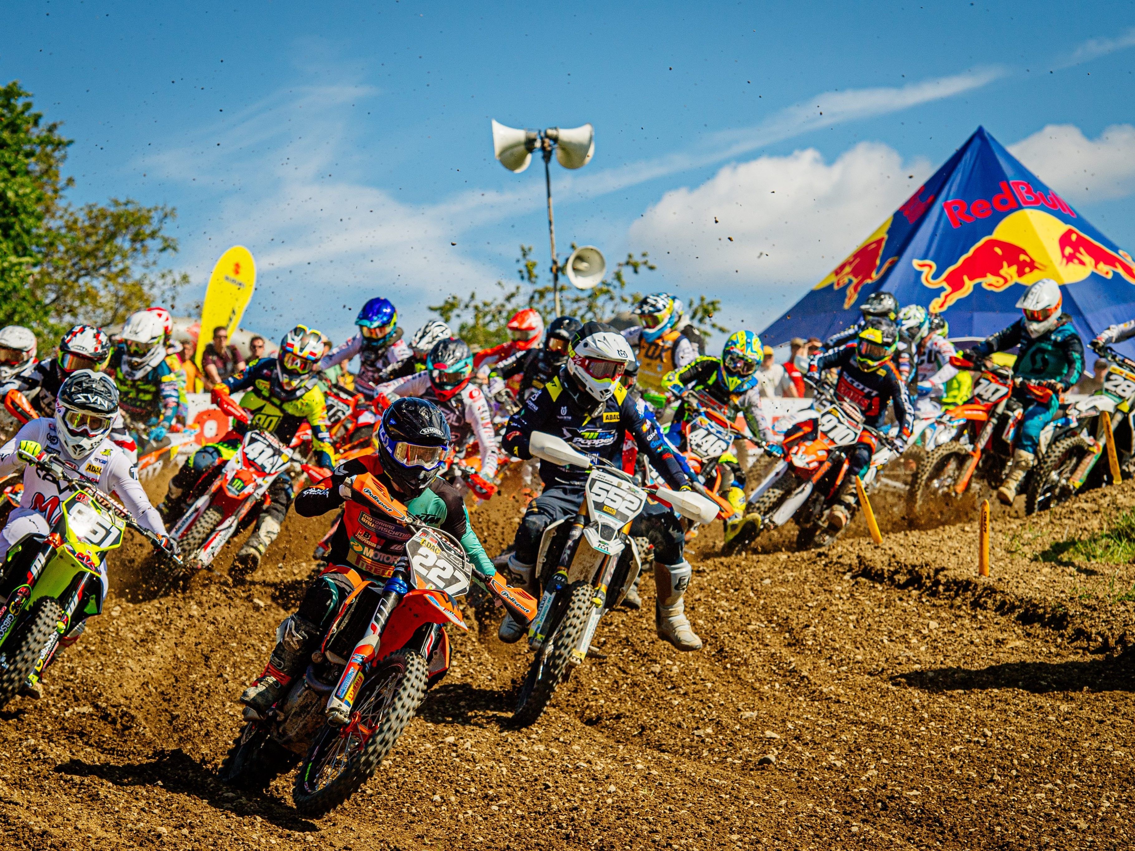 Motocross-Action in Möggers Motocross-Action in Möggers