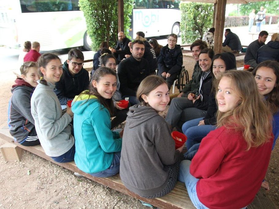 60 Jugendliche aus Vorarlberg in Taizé.