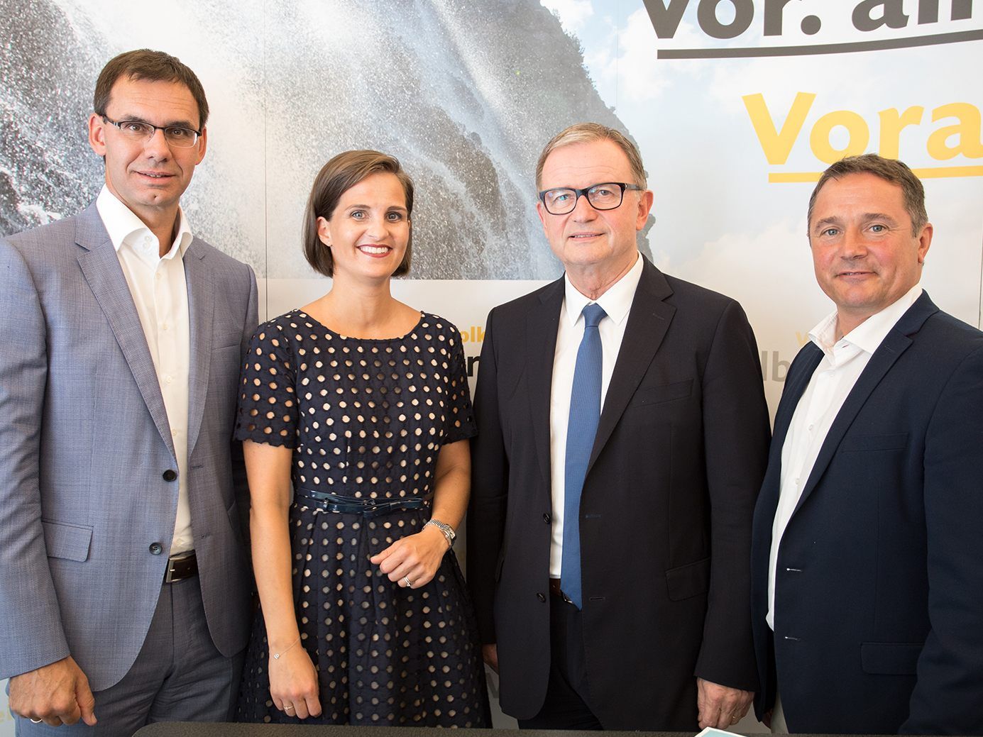 Das Spitzentrio Ess-Kopf-Sieber mit LH Wallner