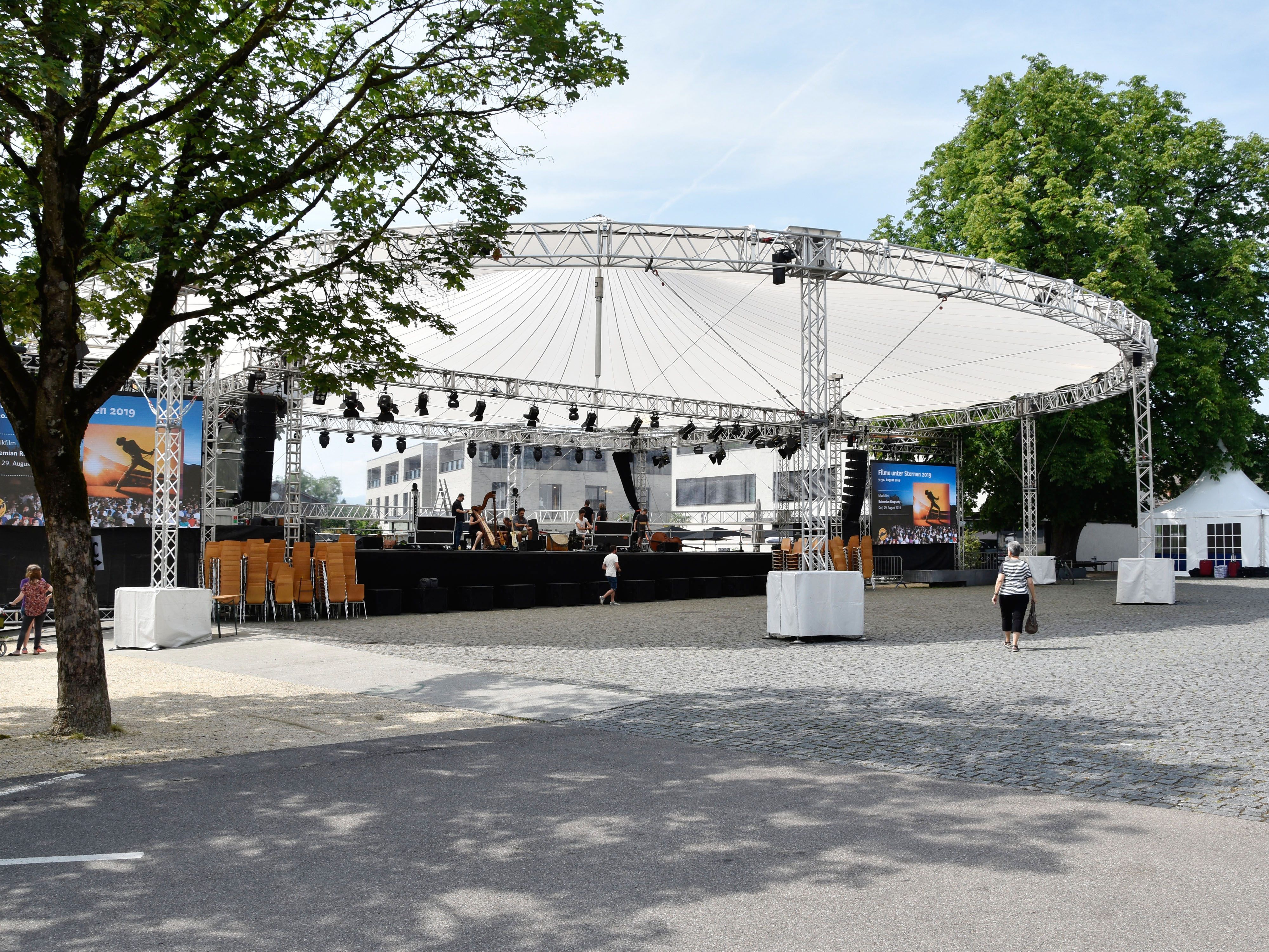 Die Bühne in Rankweil