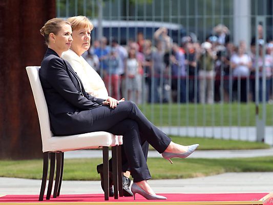 Kanzlerin Merkel traf die dänische Ministerpräsidentin