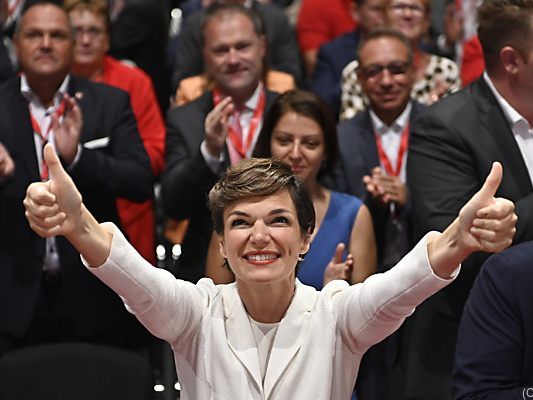 SPÖ-Vorsitzende Rendi Wagner am Parteirat