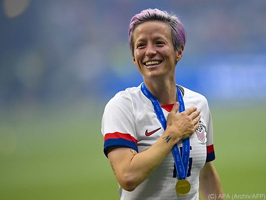 US-Kapitänin Rapinoe will nicht ins Weiße Haus US-Kapitänin Rapinoe will nicht ins Weiße Haus