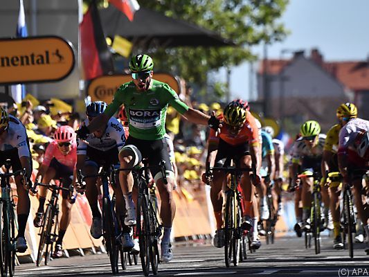 Slowake Peter Sagan gewann die fünfte Etappe