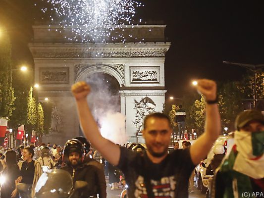 Algeriens Sieg sorgte erneut für Ausschreitungen