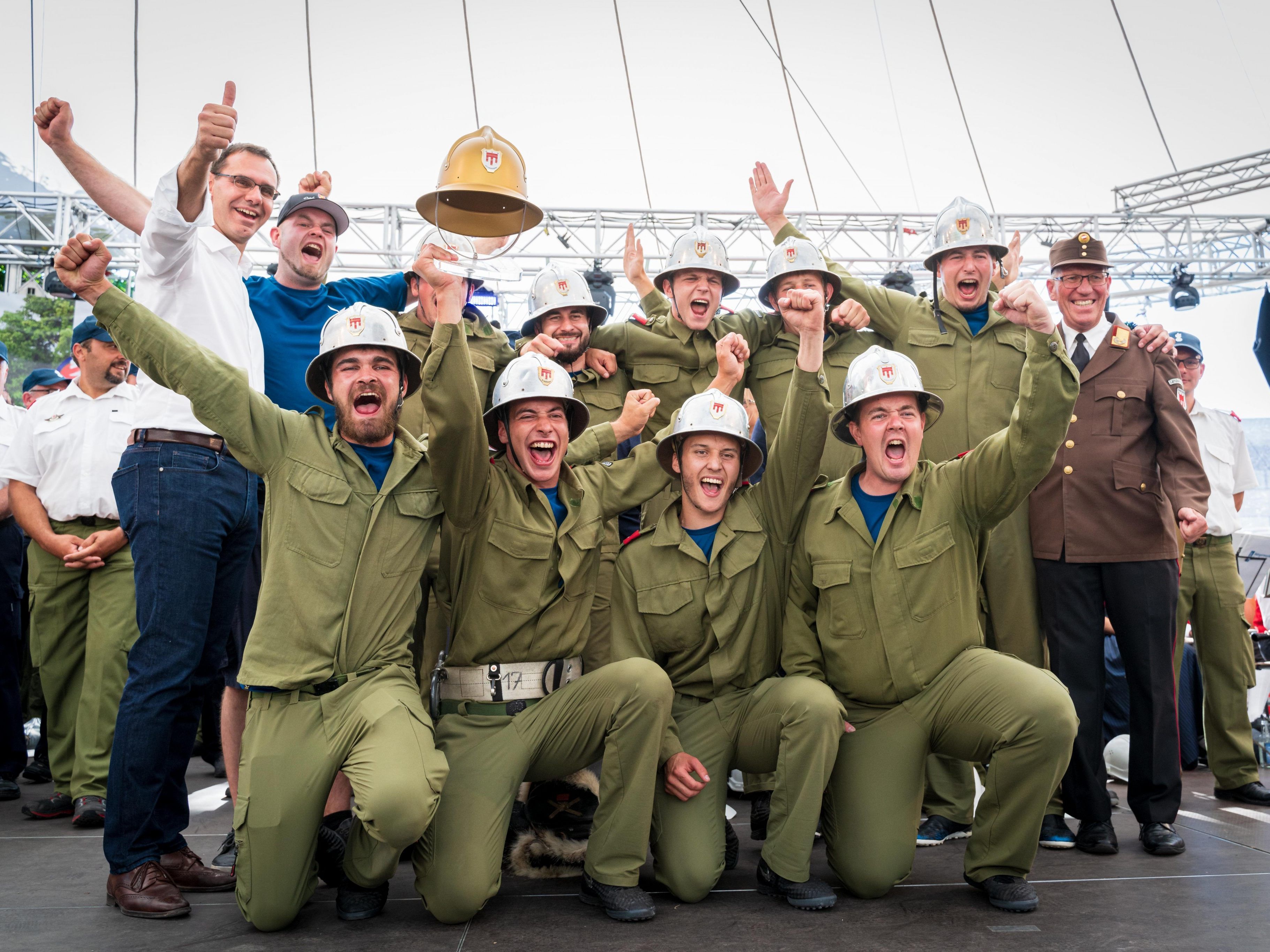 FW Übersaxen holt sich die begehrte Trophäe FW Übersaxen holt sich die begehrte Trophäe