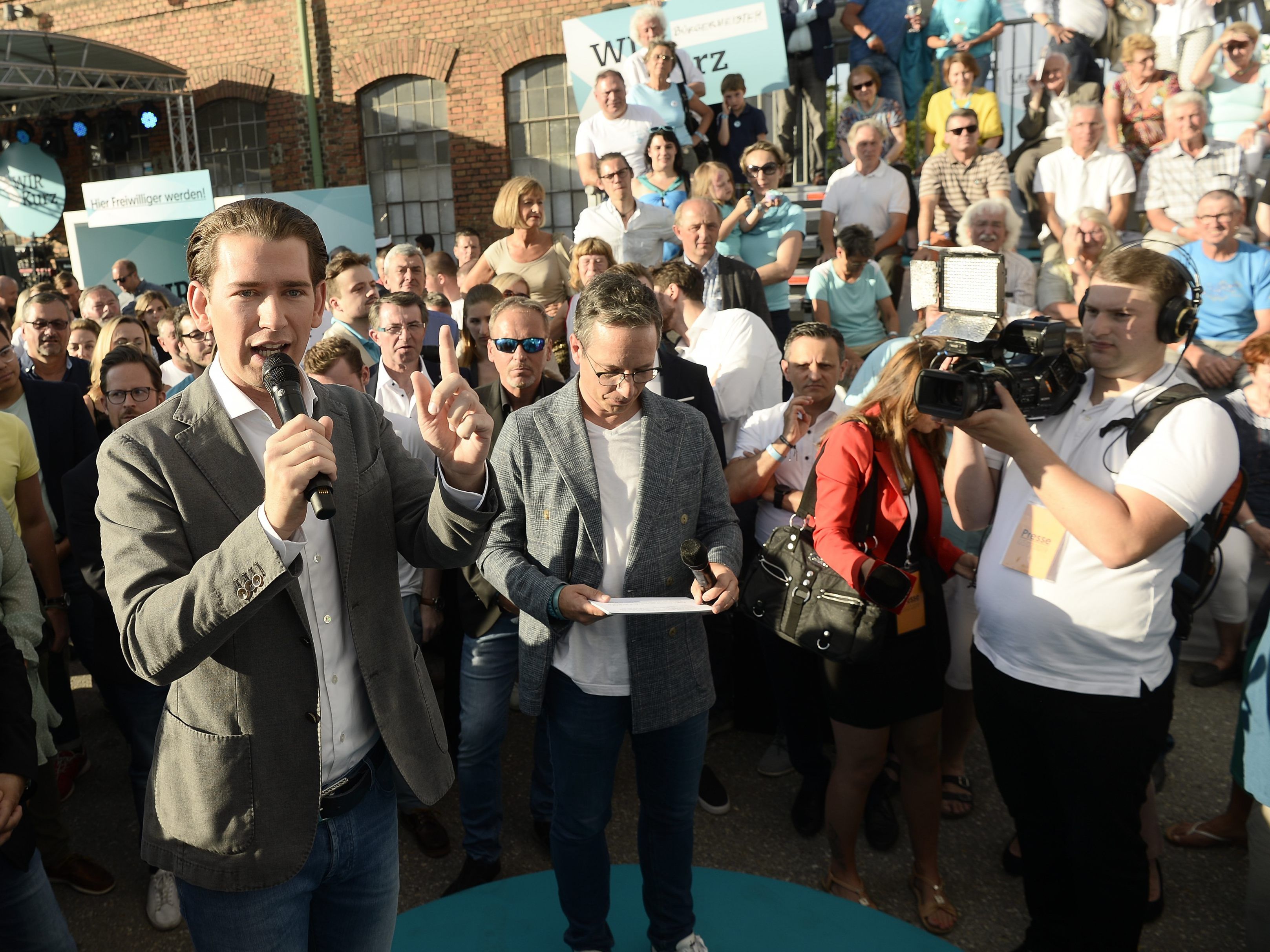 ÖVP-Chef und Ex-Kanzler warnte bei Event in Korneuburg vor zu viel Siegessicherheit ÖVP-Chef und Ex-Kanzler warnte bei Event in Korneuburg vor zu viel Siegessicherheit