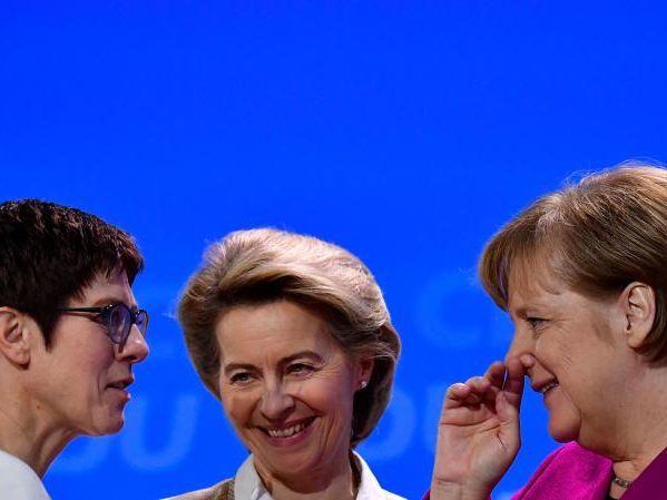 Drei mächtige Frauen, die Europa und Deutschland regieren