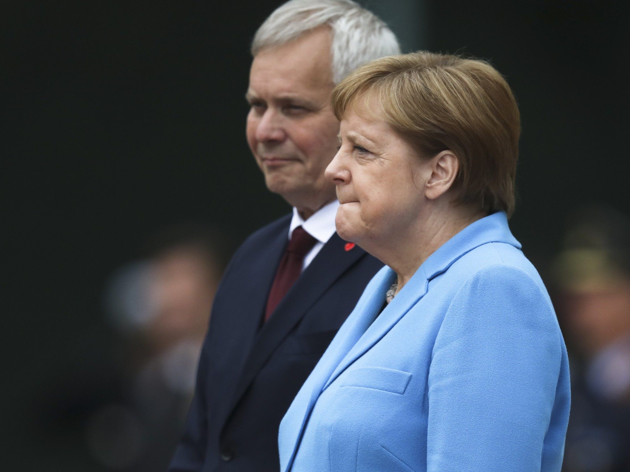 Merkel zitterte zum dritten Mal in nur drei Wochen.