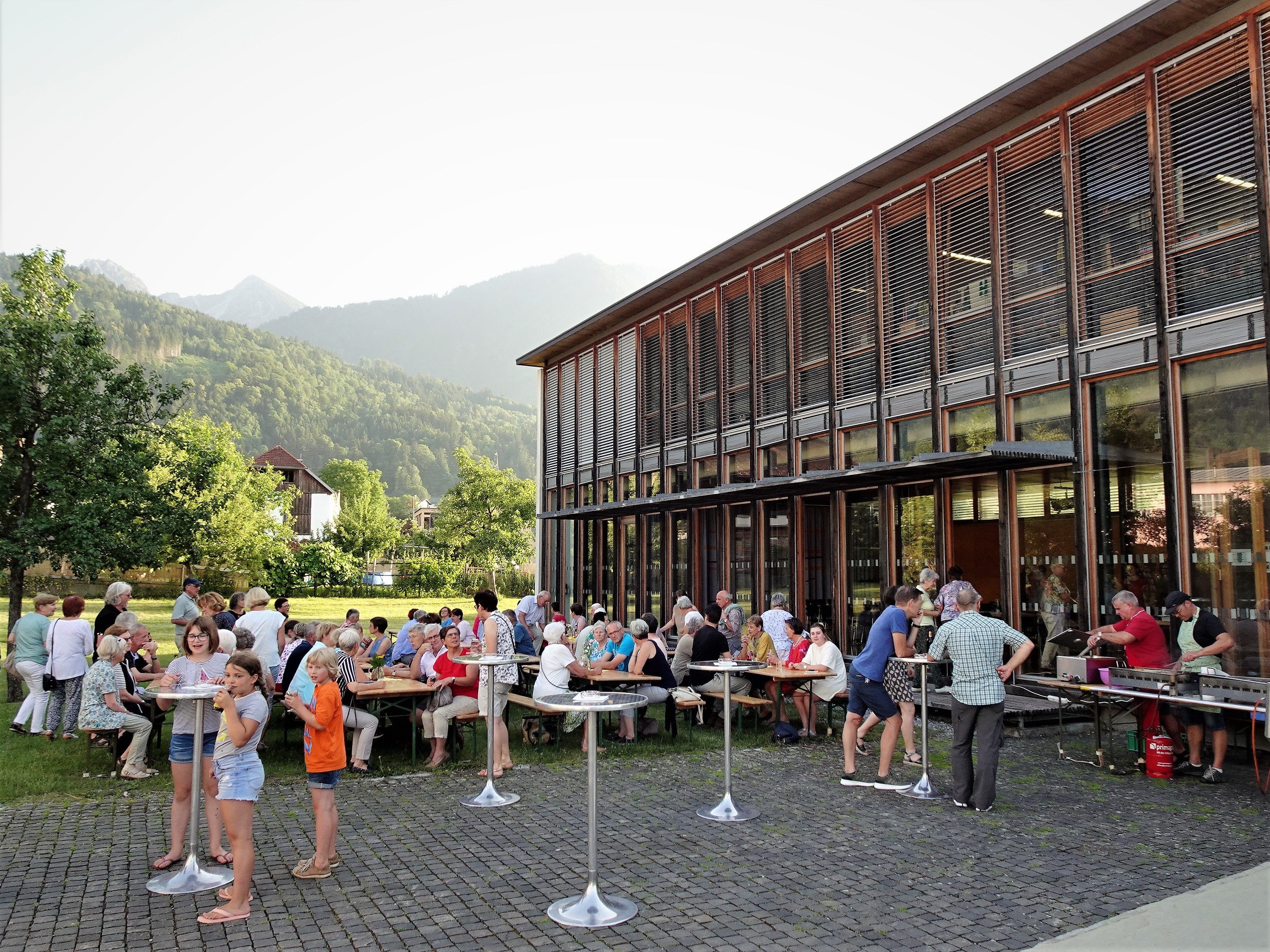 Grillfest für Ehrenamtliche