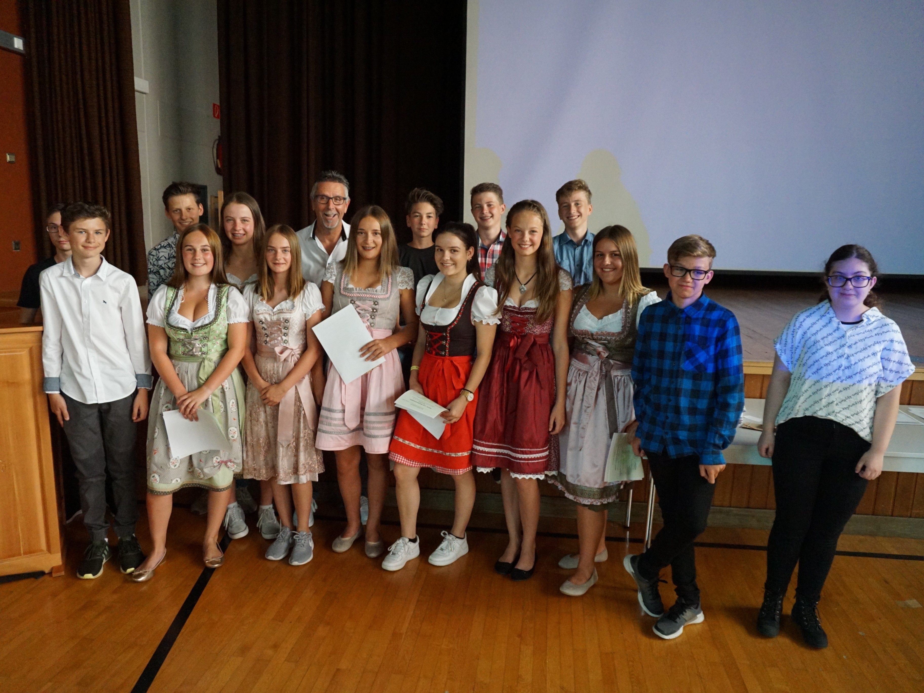 Abschluss Mittelschule Klostertal 2019
