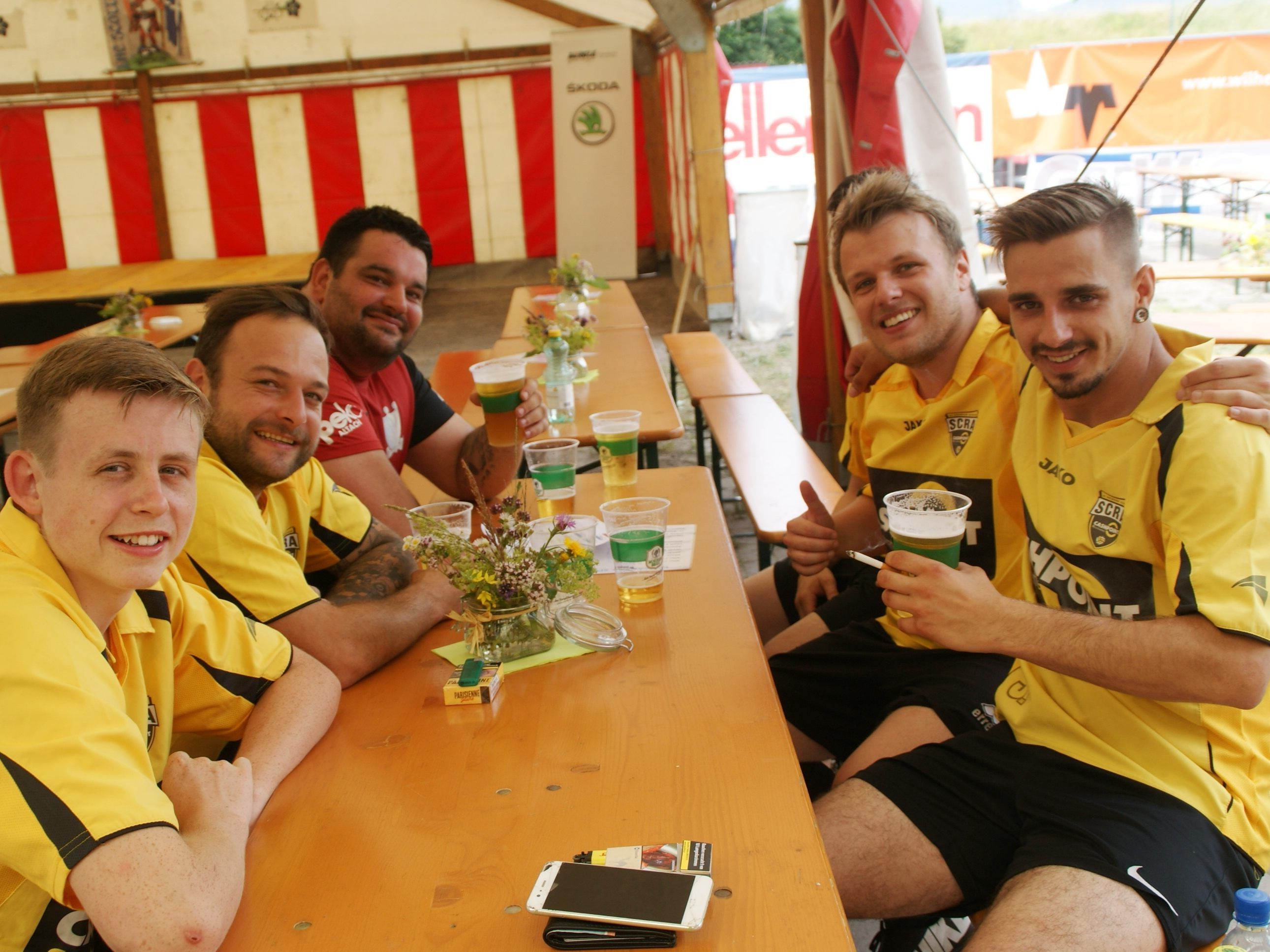 Die Ems City Kickers nahmen am Turnier teil