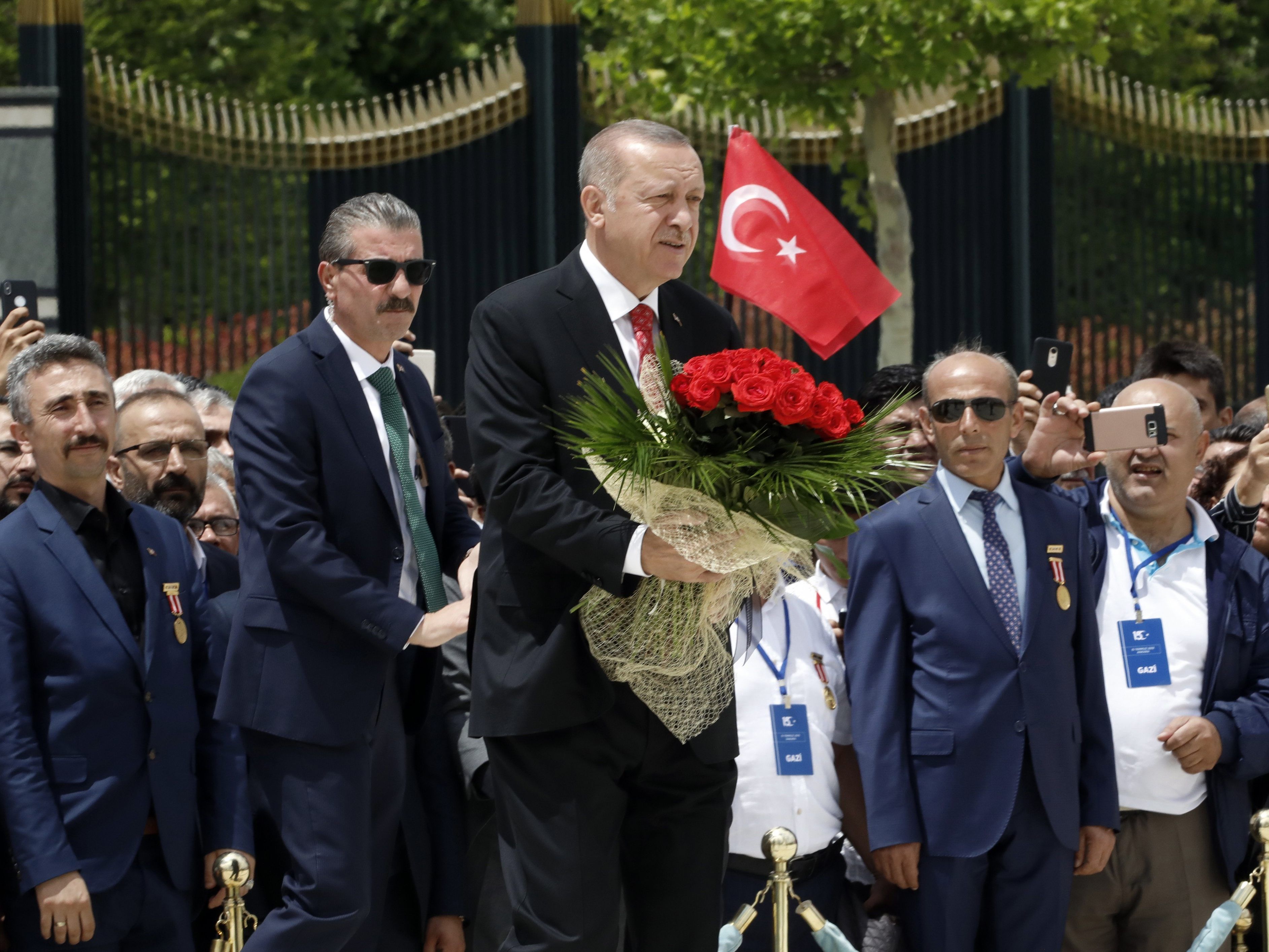 Erdogan gedenkt der Opfer des Putschversuchs 2016. Erdogan gedenkt der Opfer des Putschversuchs 2016.