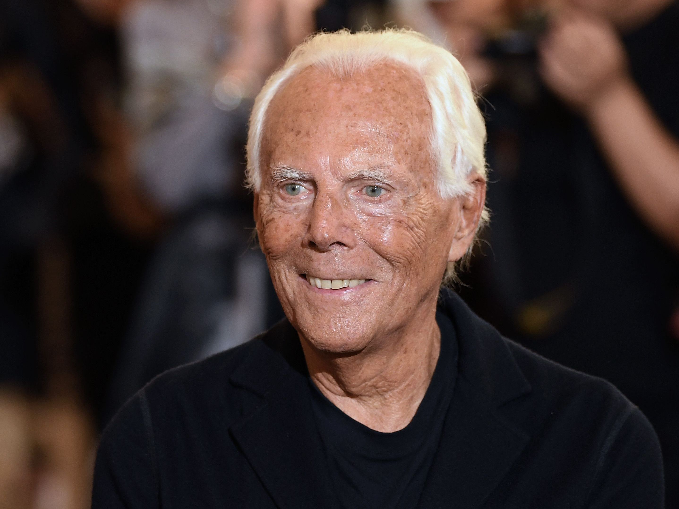 Giorgio Armani wird 85.