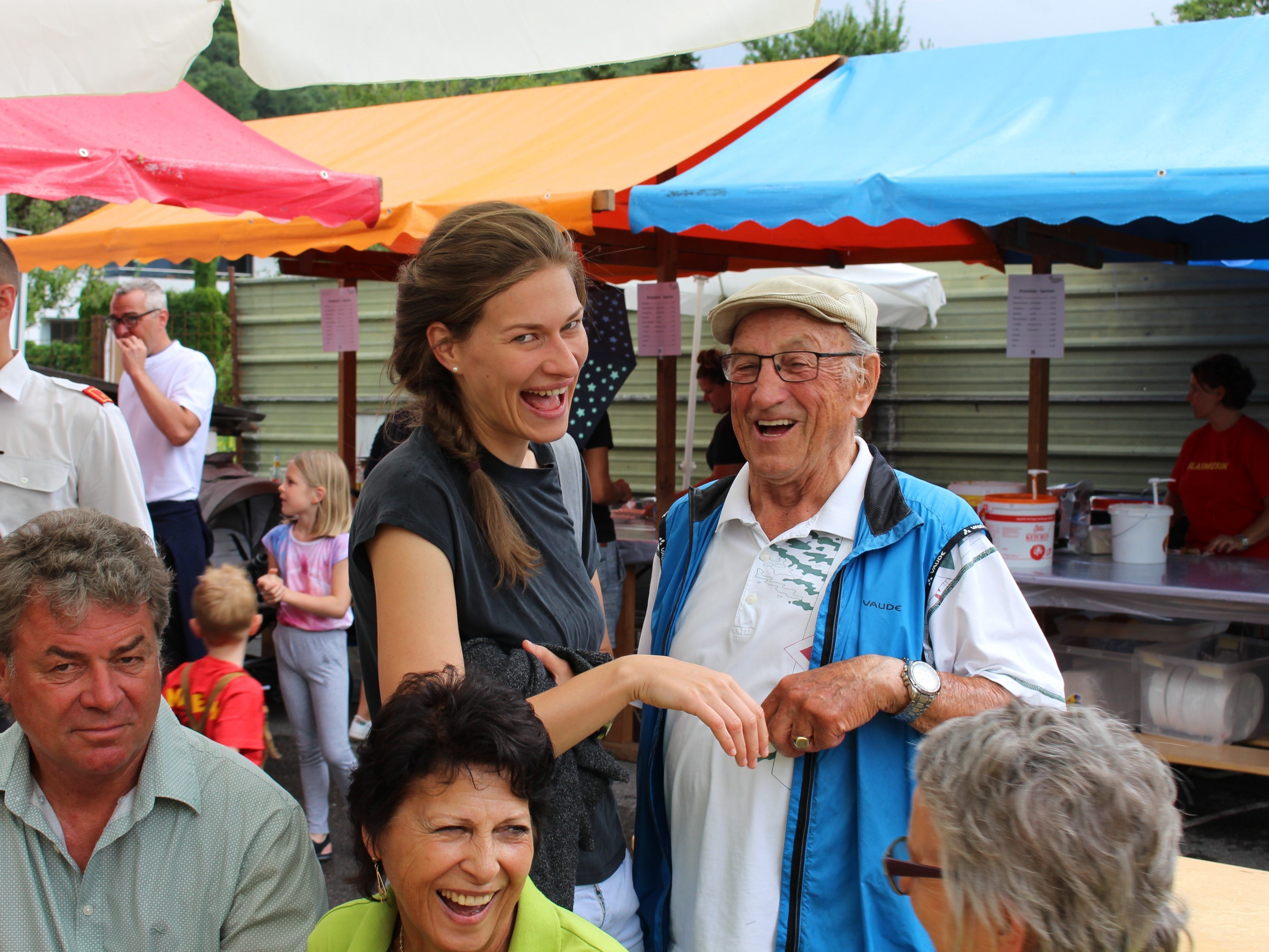 Jung und alt begingen freudig das Kiliansfest.