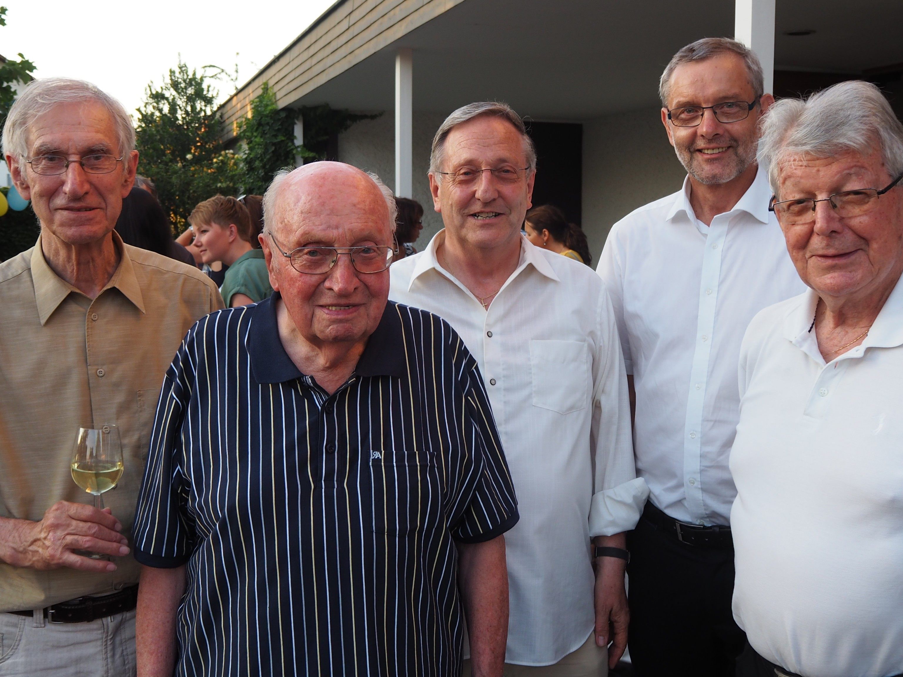 Elmar Simma, Franz Eberle, Wilfried Blum, Erich Baldauf, Erwin Kräutler Elmar Simma, Franz Eberle, Wilfried Blum, Erich Baldauf, Erwin Kräutler