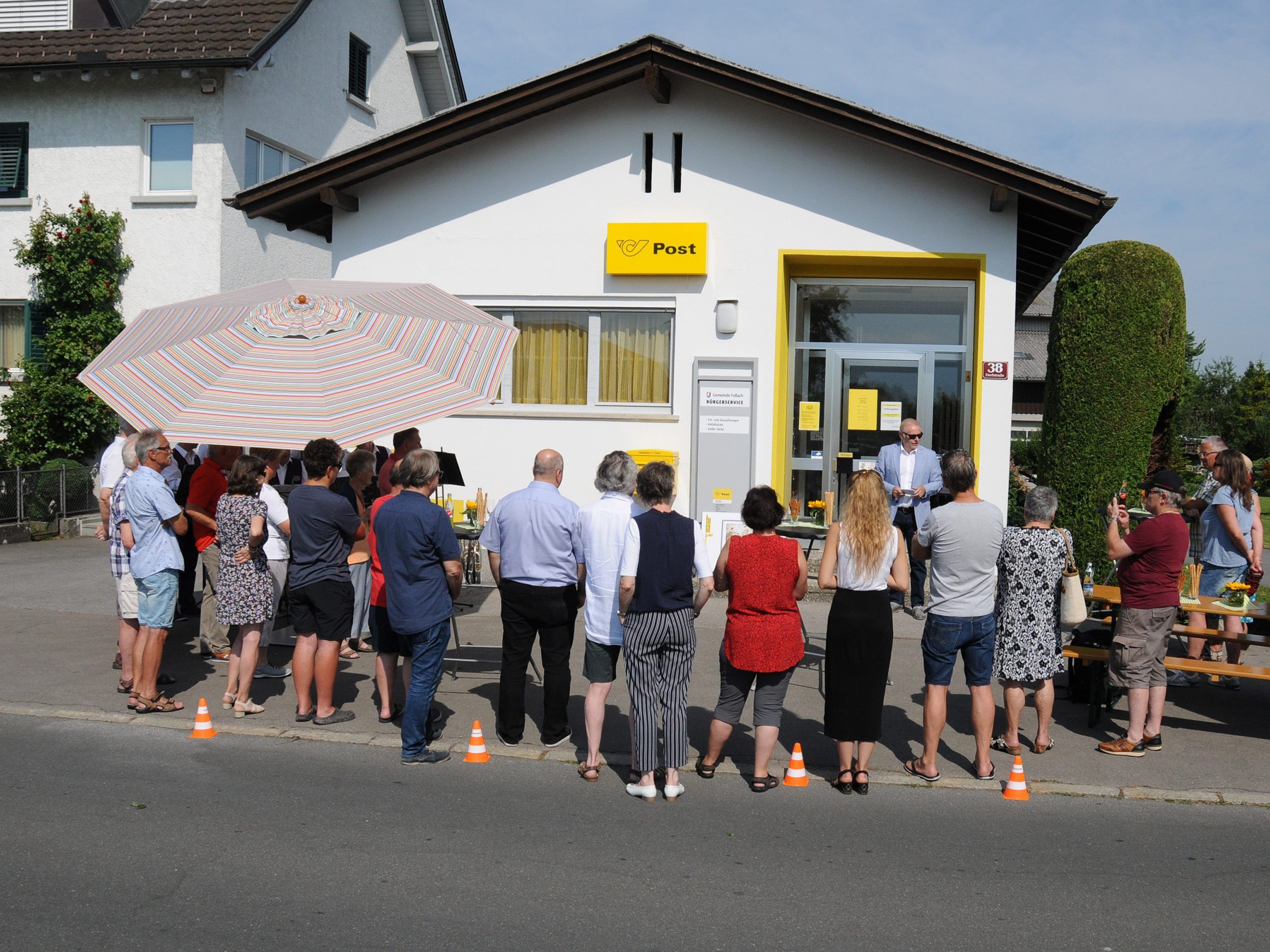Nach kurzer Renovierung ist das Postamt Fußach wieder geöffnet. Nach kurzer Renovierung ist das Postamt Fußach wieder geöffnet.