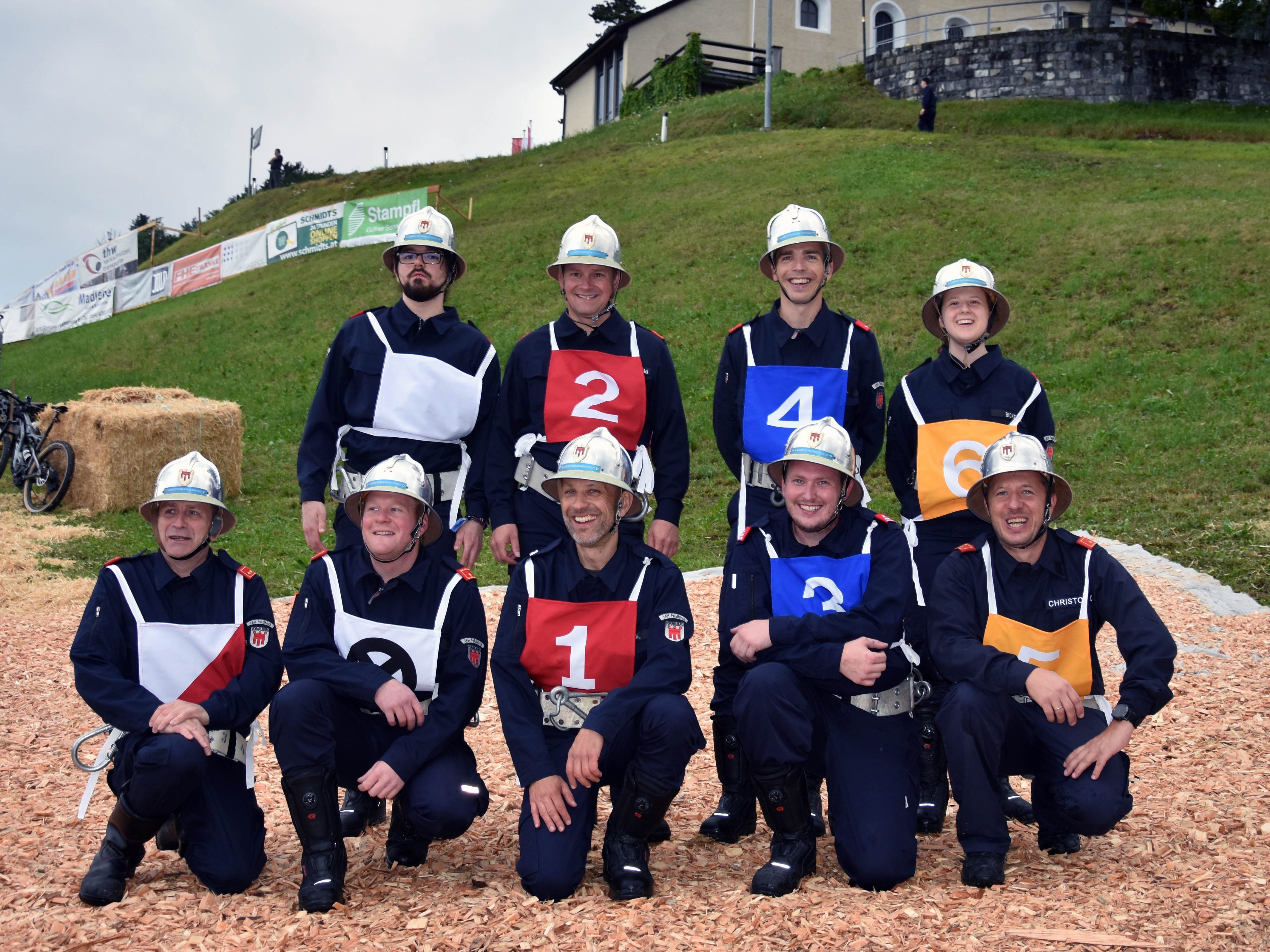 Ein Team der Betriebsfeuerwehr des LKH Feldkirch hat erstmals an einem Nasswettbewerb teilgenommen.