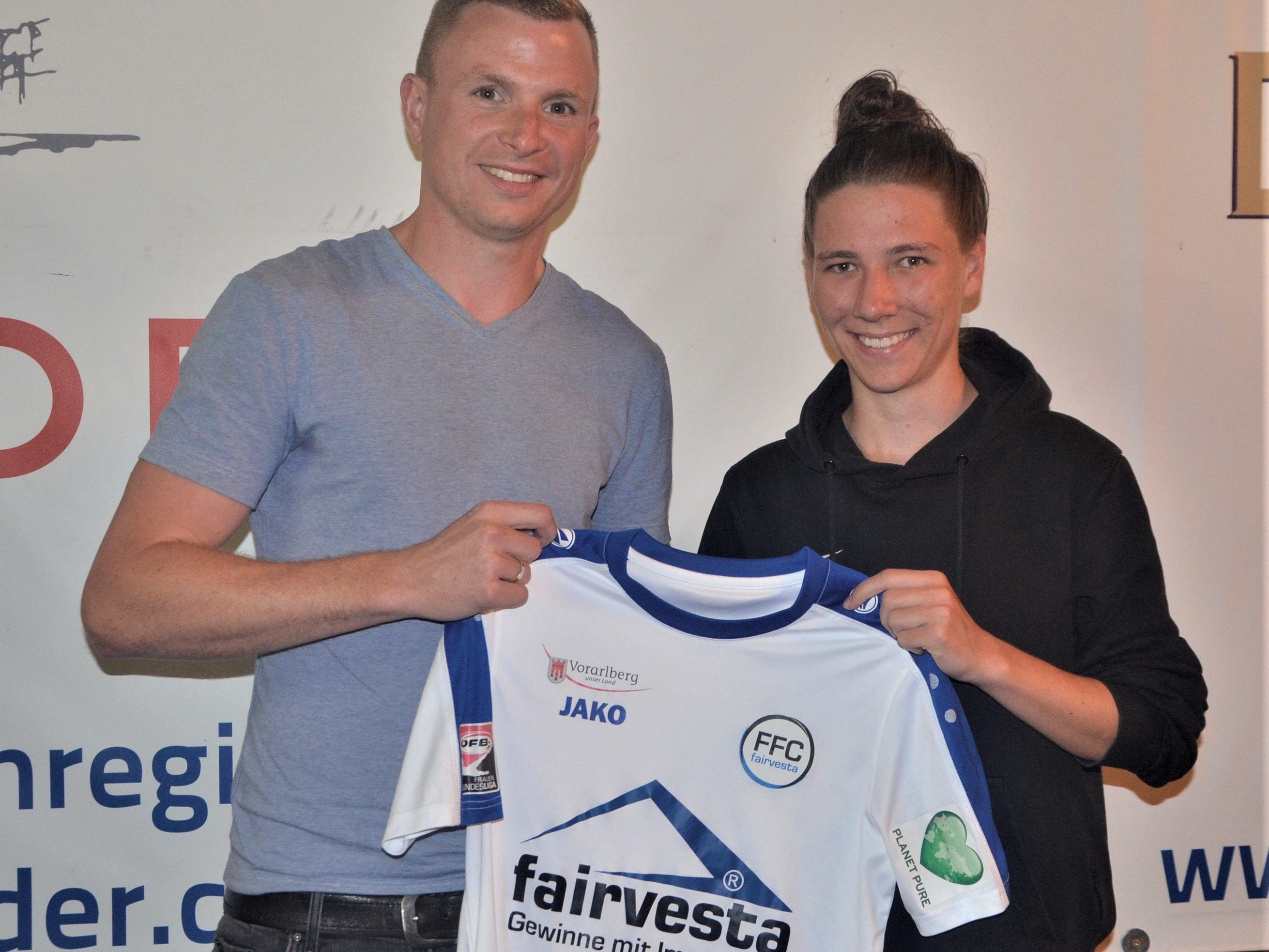 Sportchef Tobias Thies & Lena Rädler