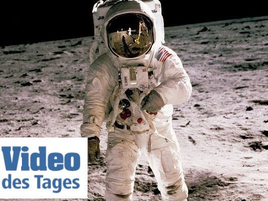Astronauten hatten es nicht leicht auf dem Mond.