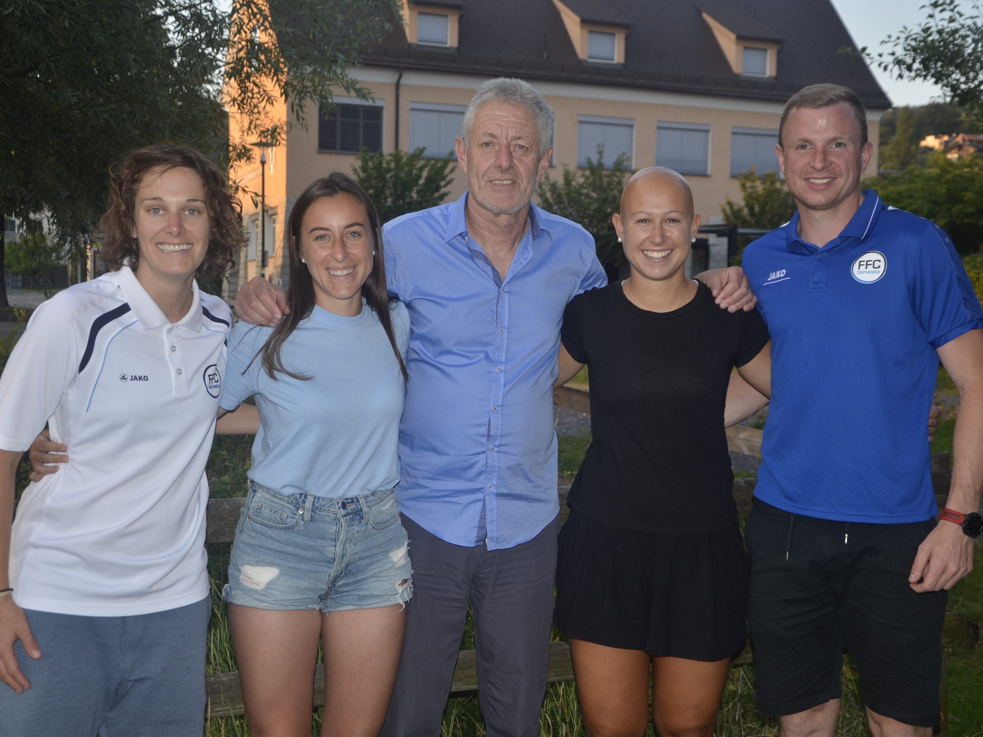 Die neue Vorstandsriege beim FFC Fairvesta Vorderland