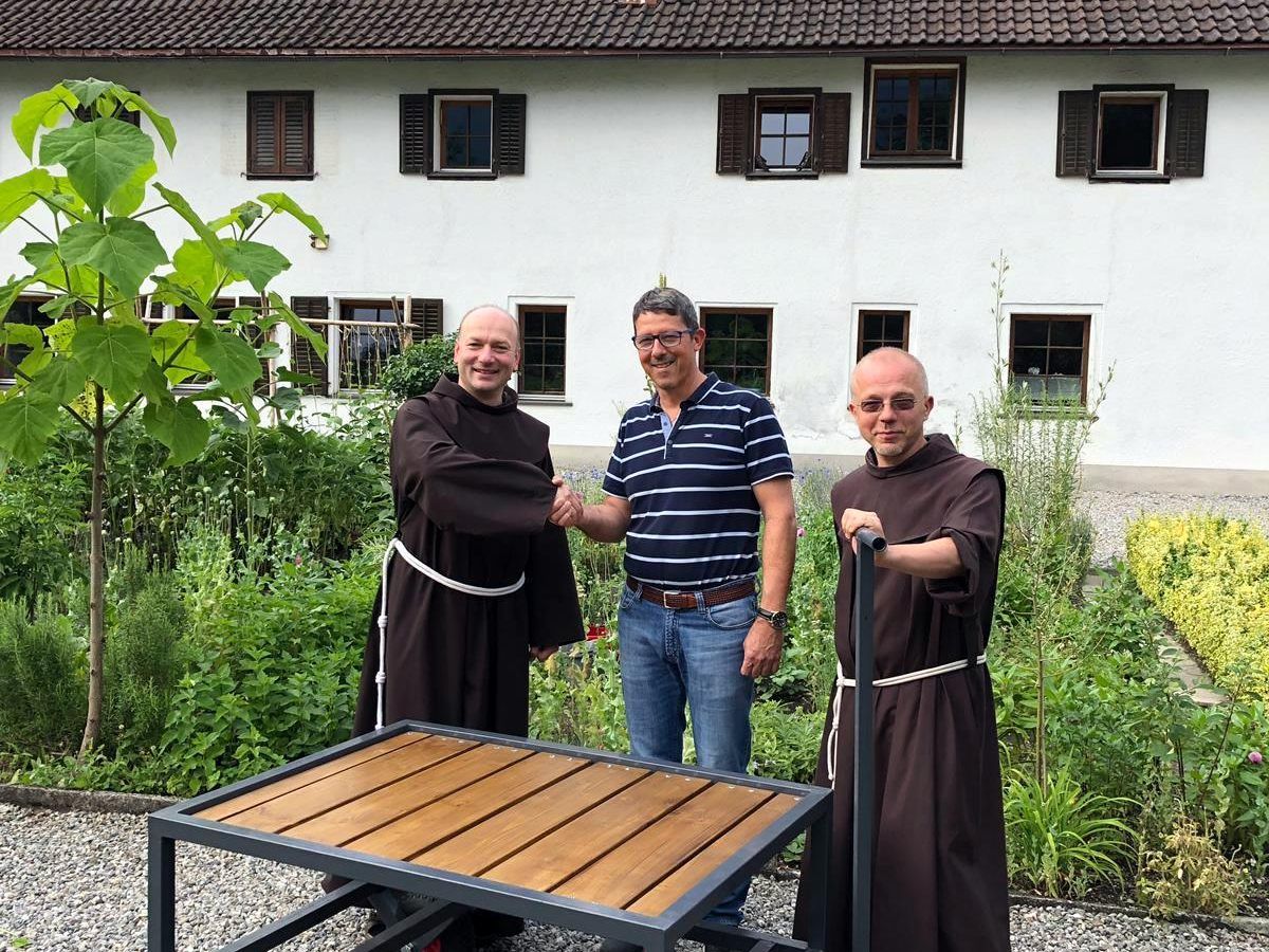 Guardian Pater Makary, Ewald Girardi, Pater Guido Guardian Pater Makary, Ewald Girardi, Pater Guido
