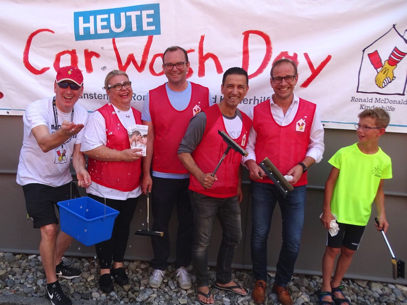 Loek Versluis, Hilal Kocak, Christoph Längle, Fatmir Zuberi, Dieter Egger und Jakob Majer (v.l.) Loek Versluis, Hilal Kocak, Christoph Längle, Fatmir Zuberi, Dieter Egger und Jakob Majer (v.l.)