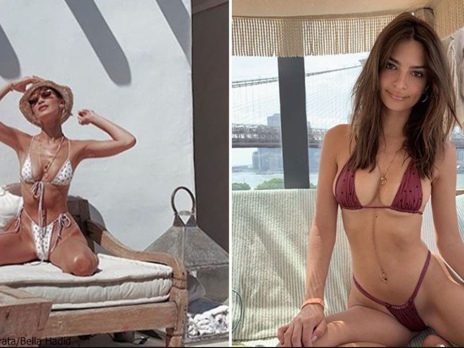 Bella Hadid und Emily Ratajkowski.