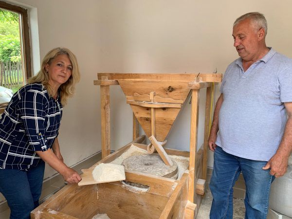 Die alte Mühle von Suzana und Goran Ivanovic stammt aus dem 19. Jahrhundert.