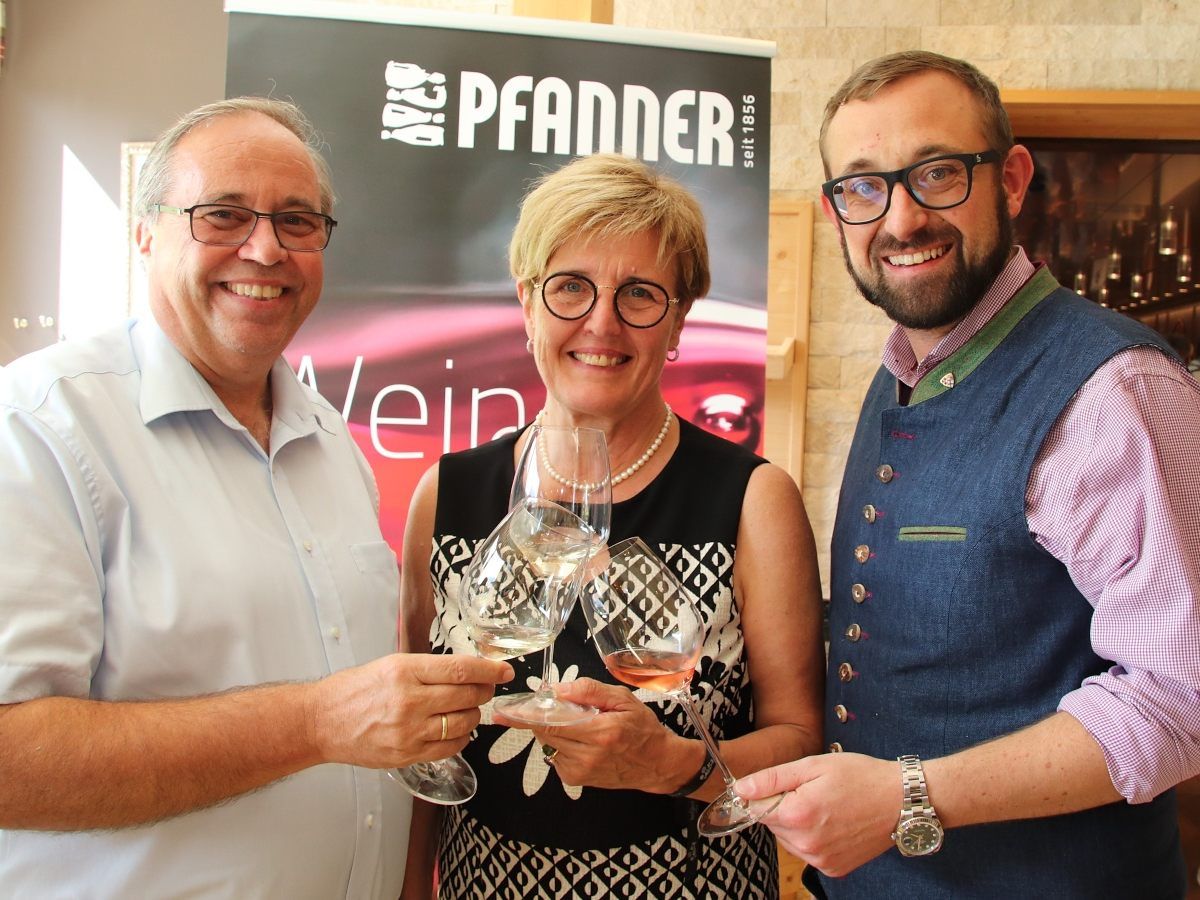 Walter Pfanner, Marie-Luise Dietrich und Johannes Pfefferkorn.