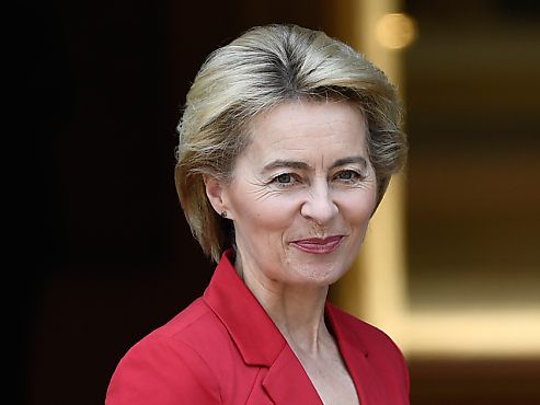 Von der Leyen wird von Orban unterstützt