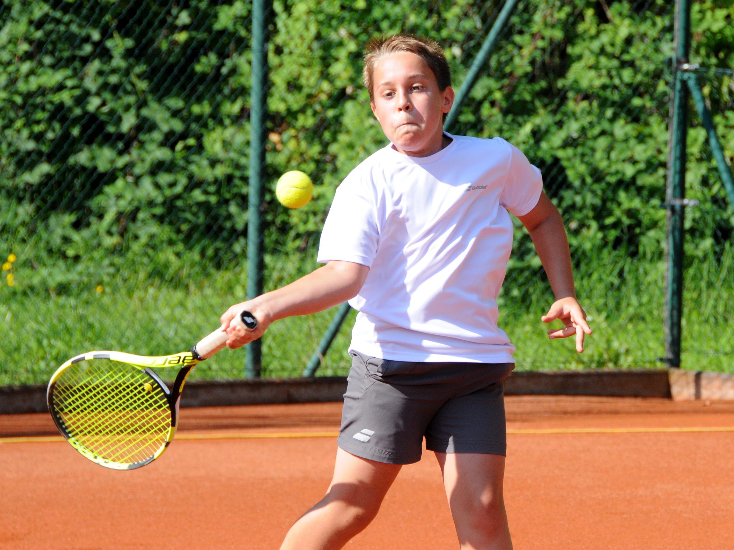 Tenniscamp im Steinbruch