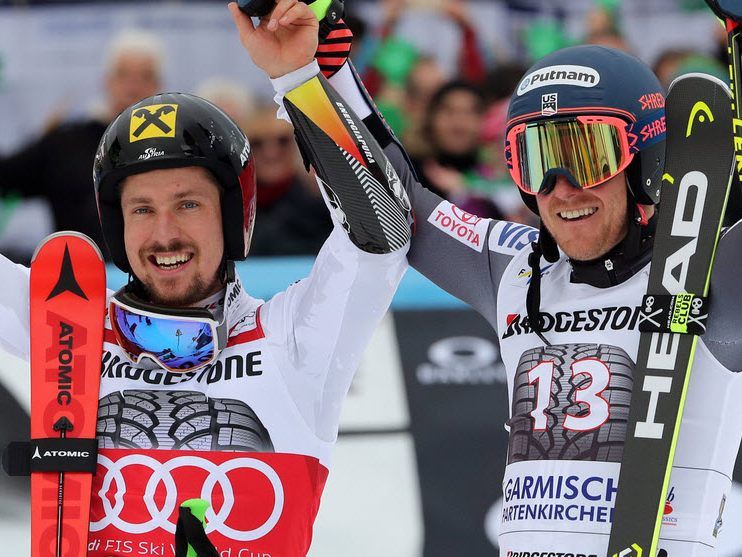 Einst große Konkurrenten: Hirscher und Ligety