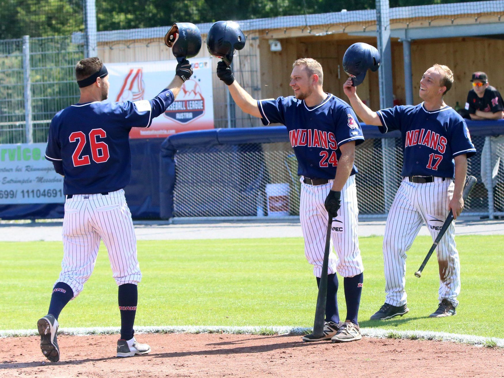 Dornbirns Baseballer beweisen weiter eindrucksvoll ihre Stärke. Dornbirns Baseballer beweisen weiter eindrucksvoll ihre Stärke.