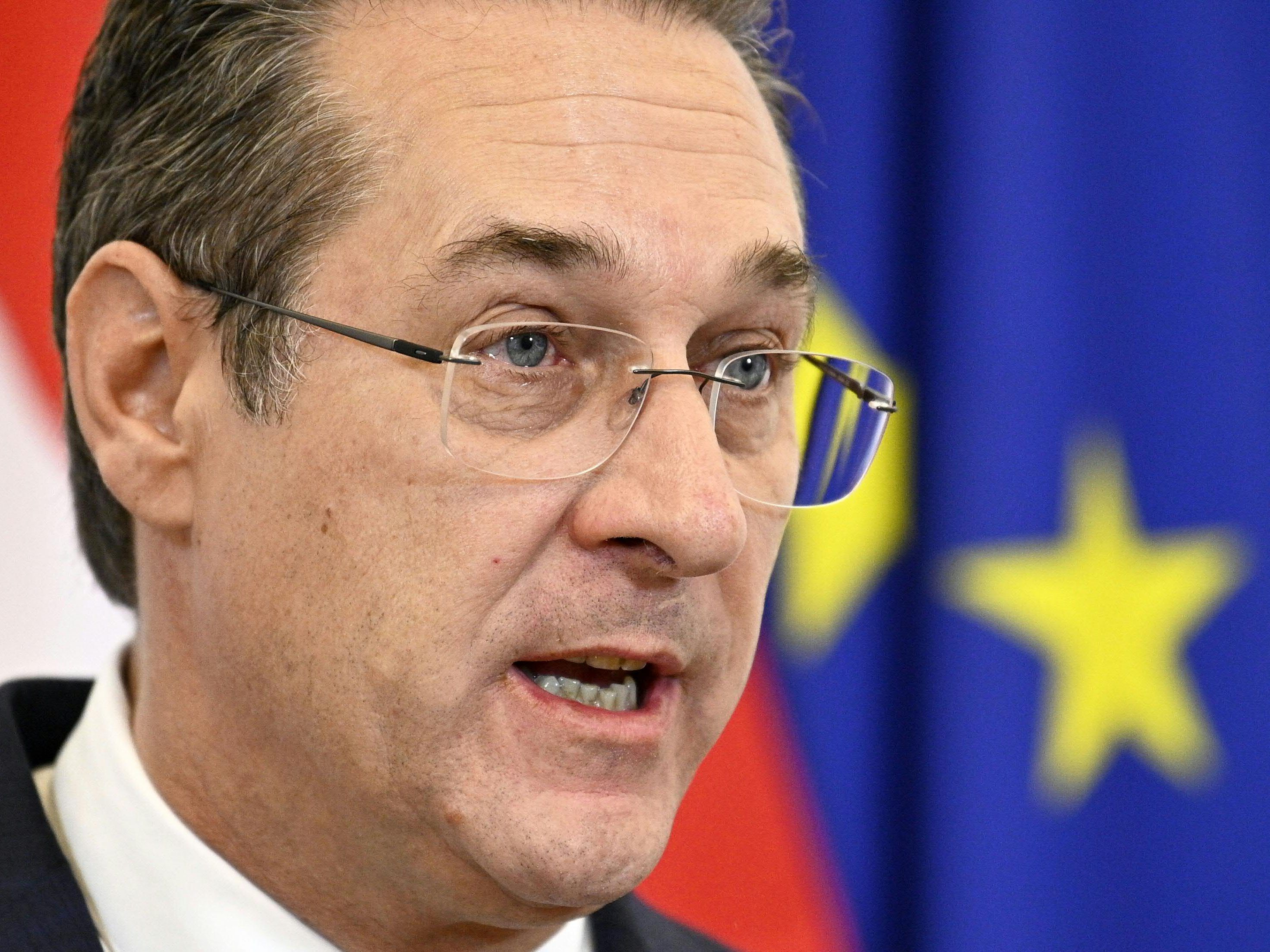 Strache hat angeblich den Job in der Immobilienbranche abgesagt.