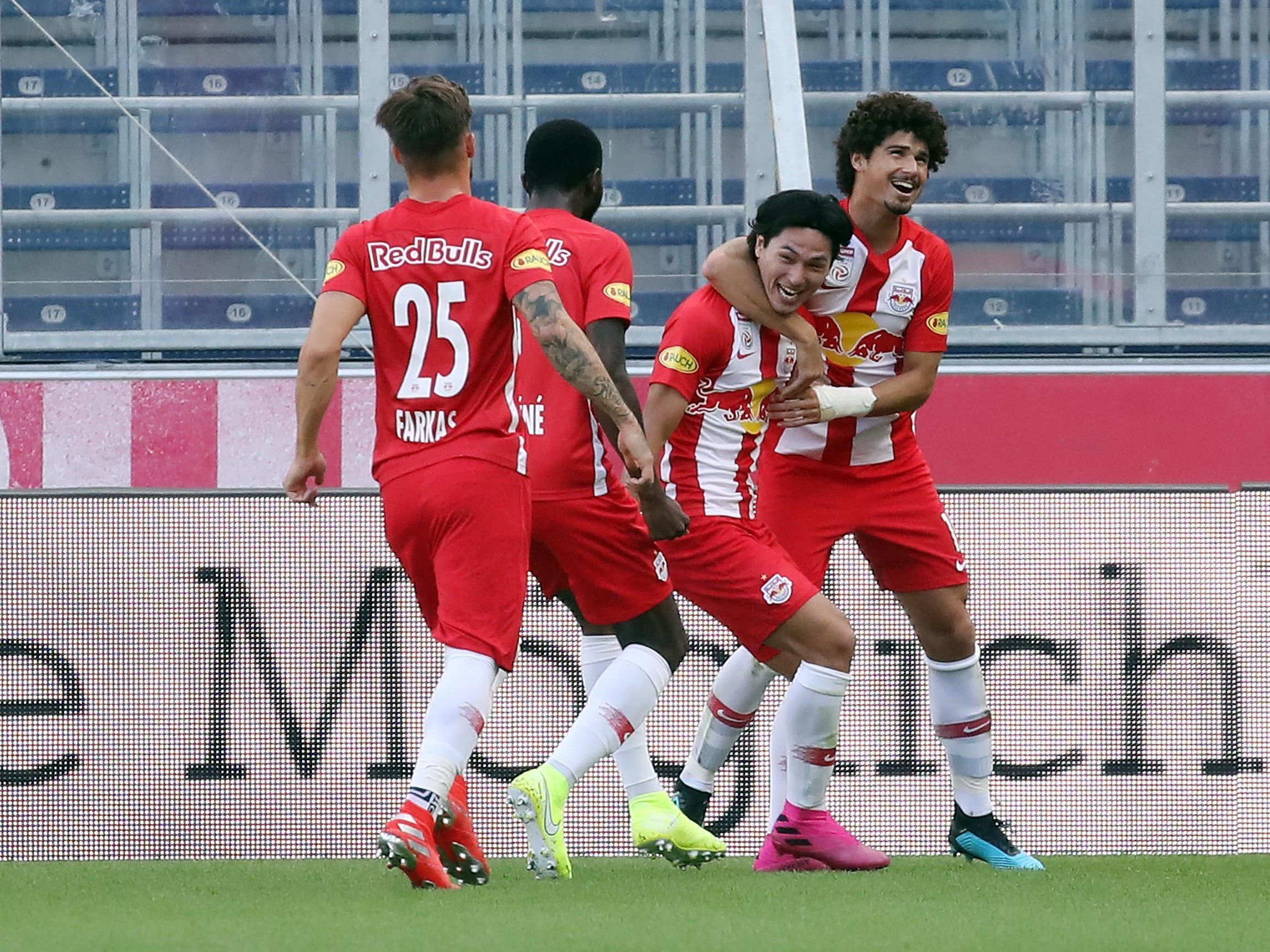 LIVE-Ticker zum Spiel Red Bull Salzburg gegen WAC ab 17.00 Uhr.