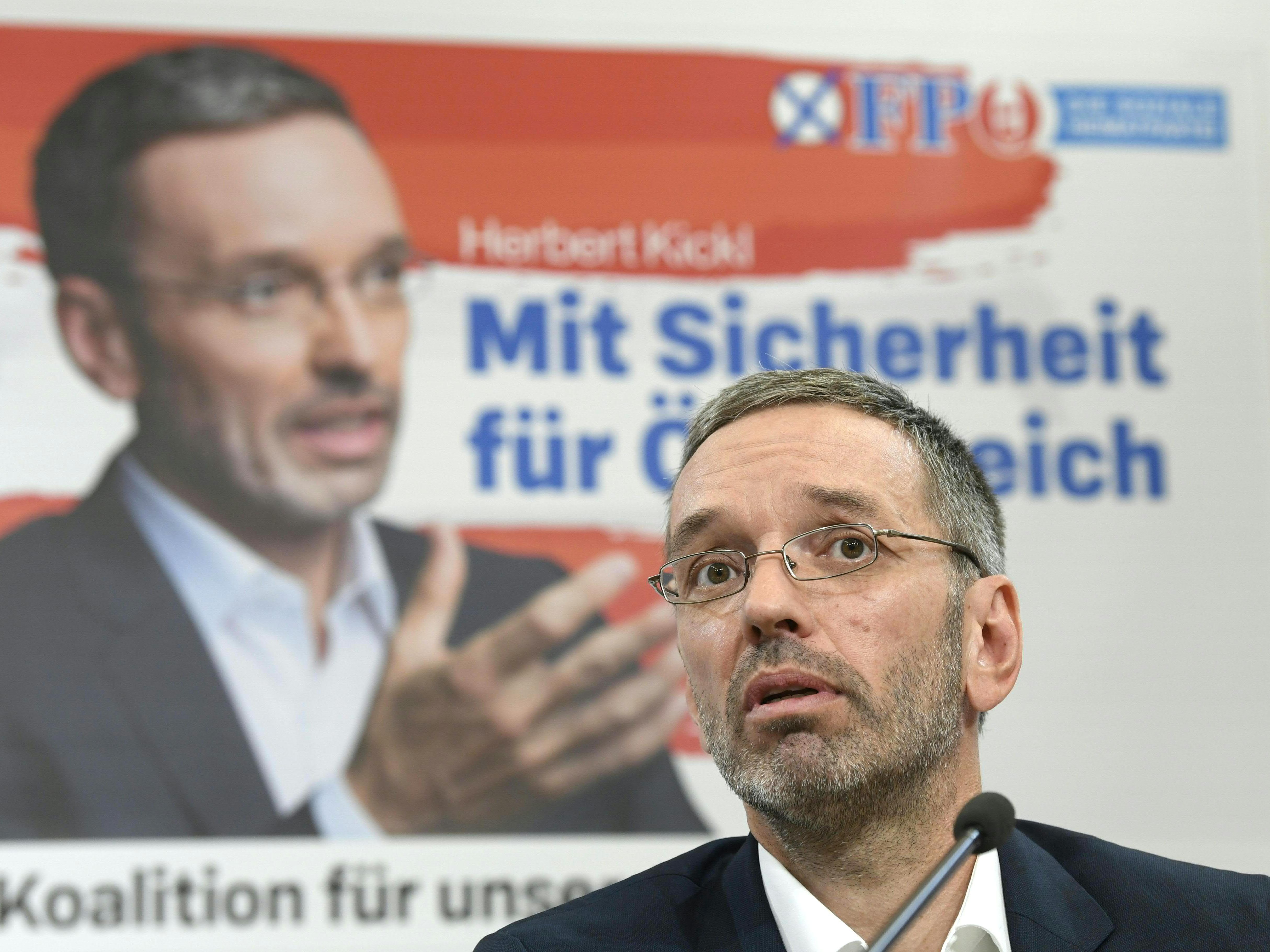 Das Innenministerium soll wieder an die FPÖ gehen.