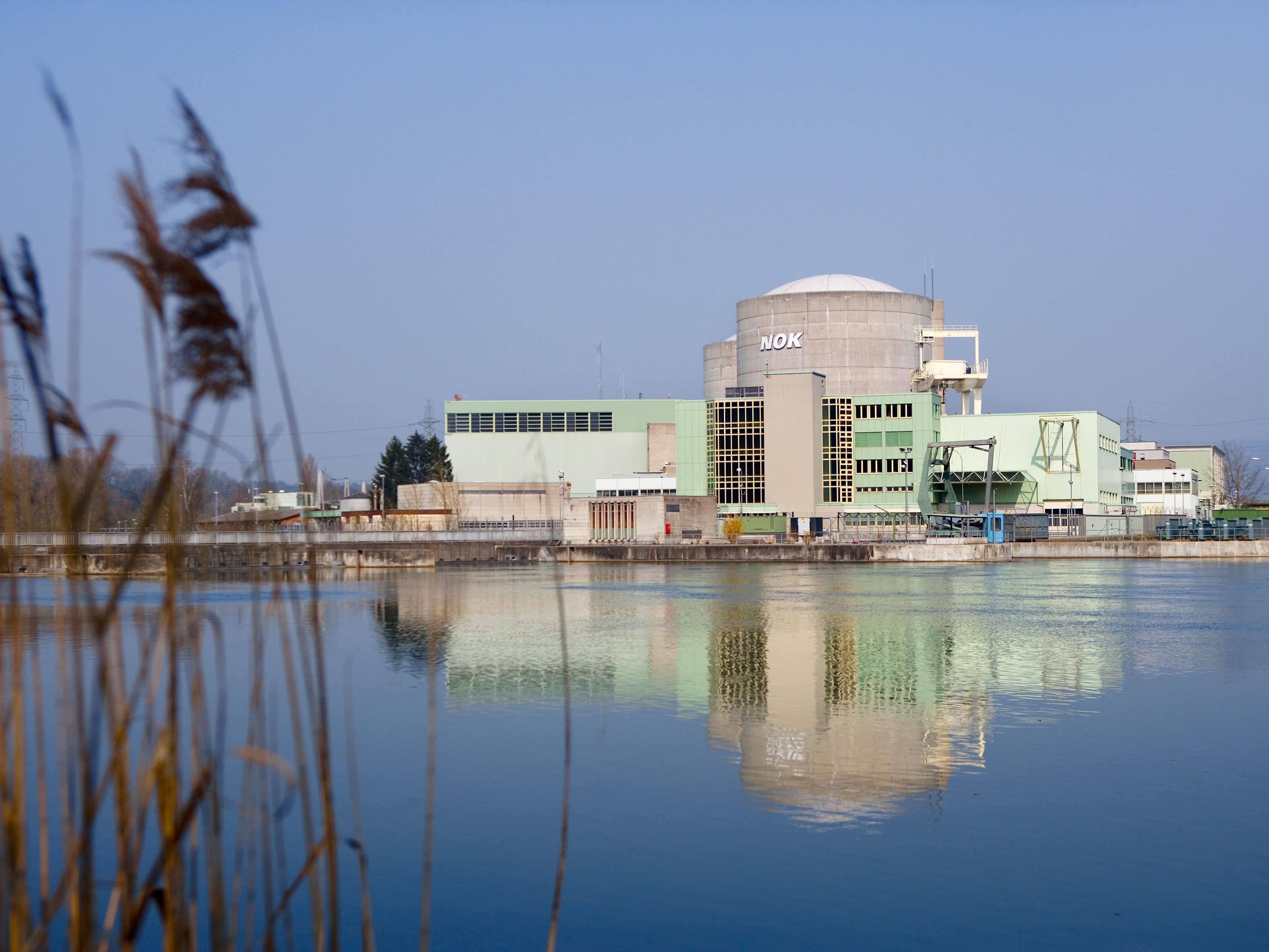 Das Kernkraftwerk Beznau in Döttingen