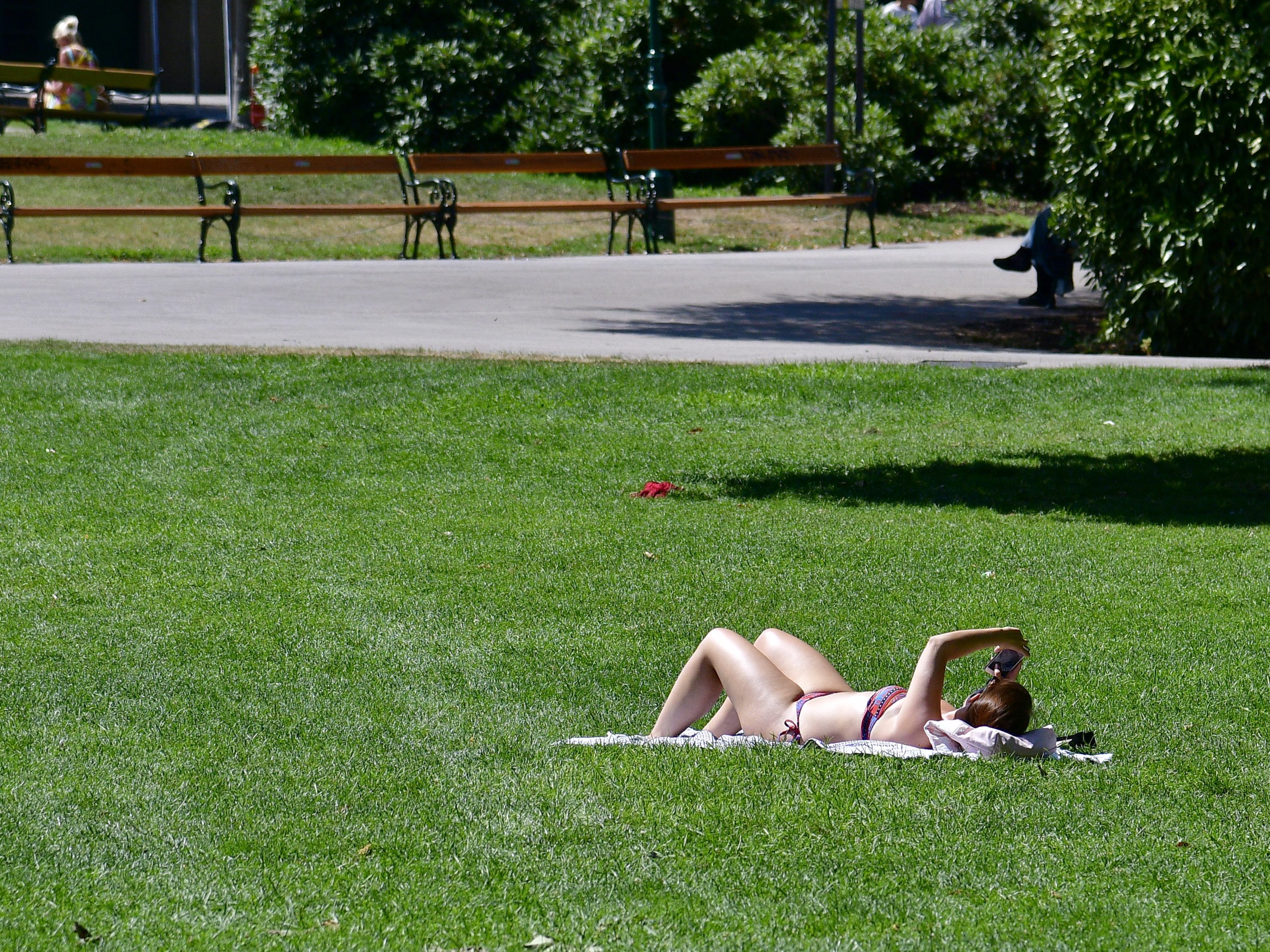 Am Sonntag werden noch einmal bis zu 34 Grad erwartet.