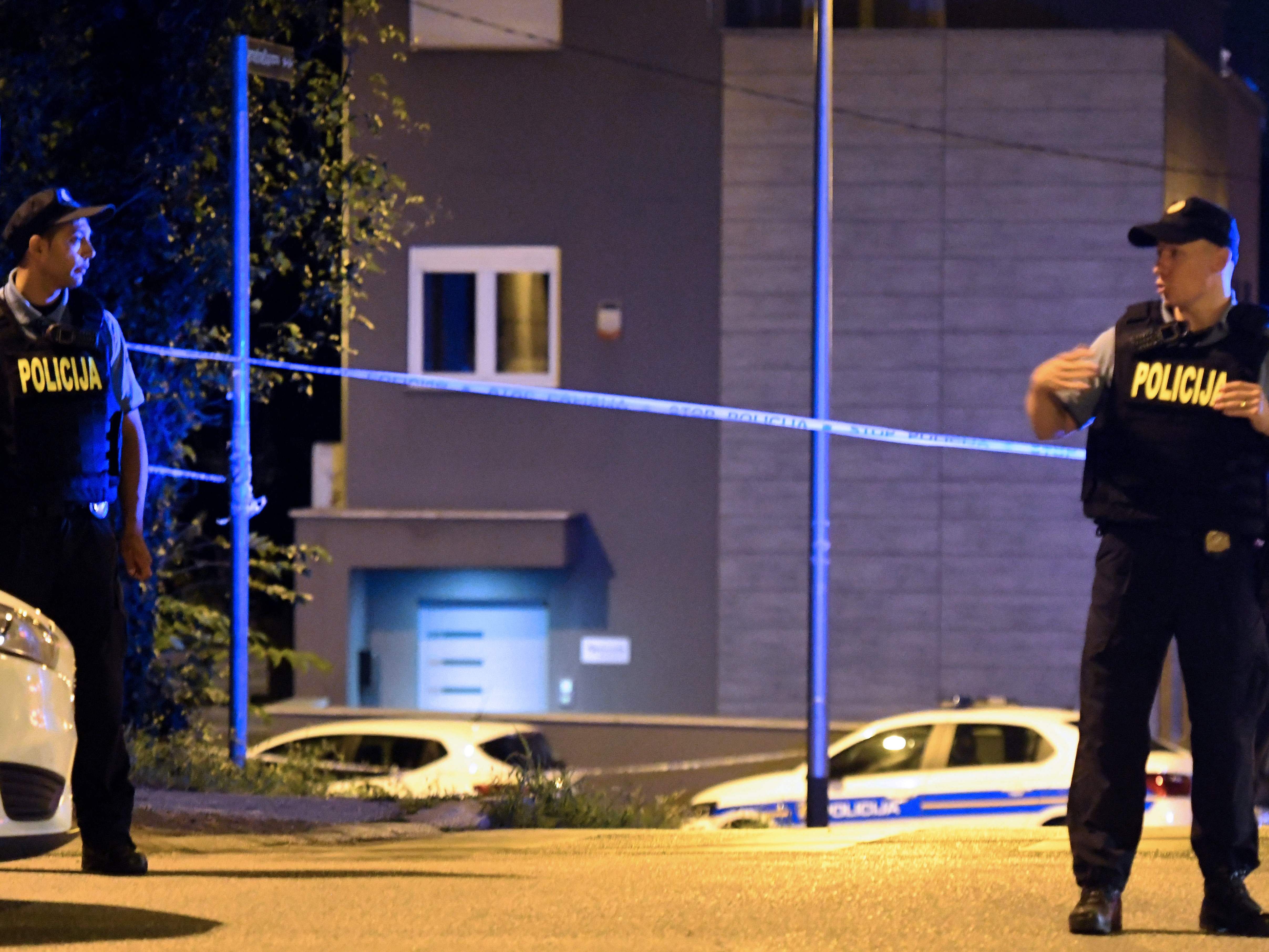 Ein noch Unbekannter erschoss in Zagreb sechs Menschen. Ein noch Unbekannter erschoss in Zagreb sechs Menschen.