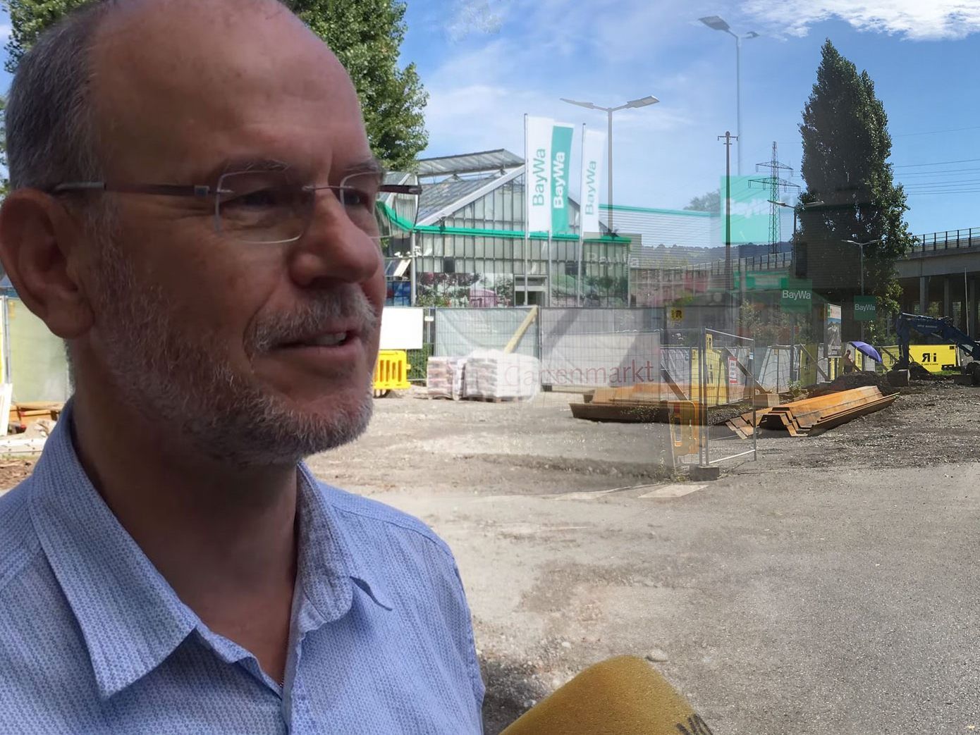 BayWa hat in Lauterach nicht nur mit der neuen Tankstelle große Pläne. BayWa hat in Lauterach nicht nur mit der neuen Tankstelle große Pläne.